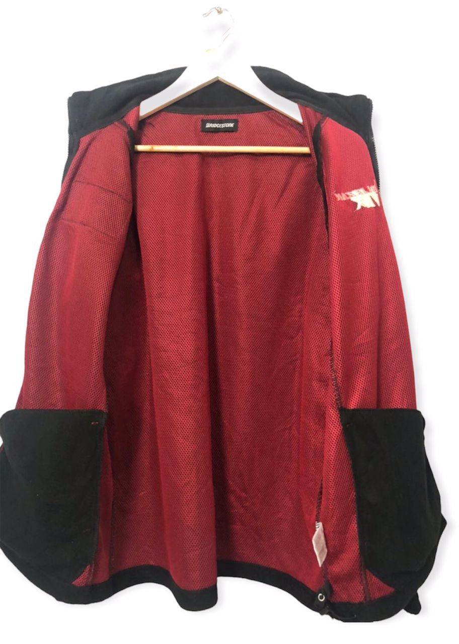 Japanese Brand Vintage Bridgestone Blizzak Olympic Zipper Up Fleece Jacket Size US L / EU 52-54 / 3 - 6 Thumbnail