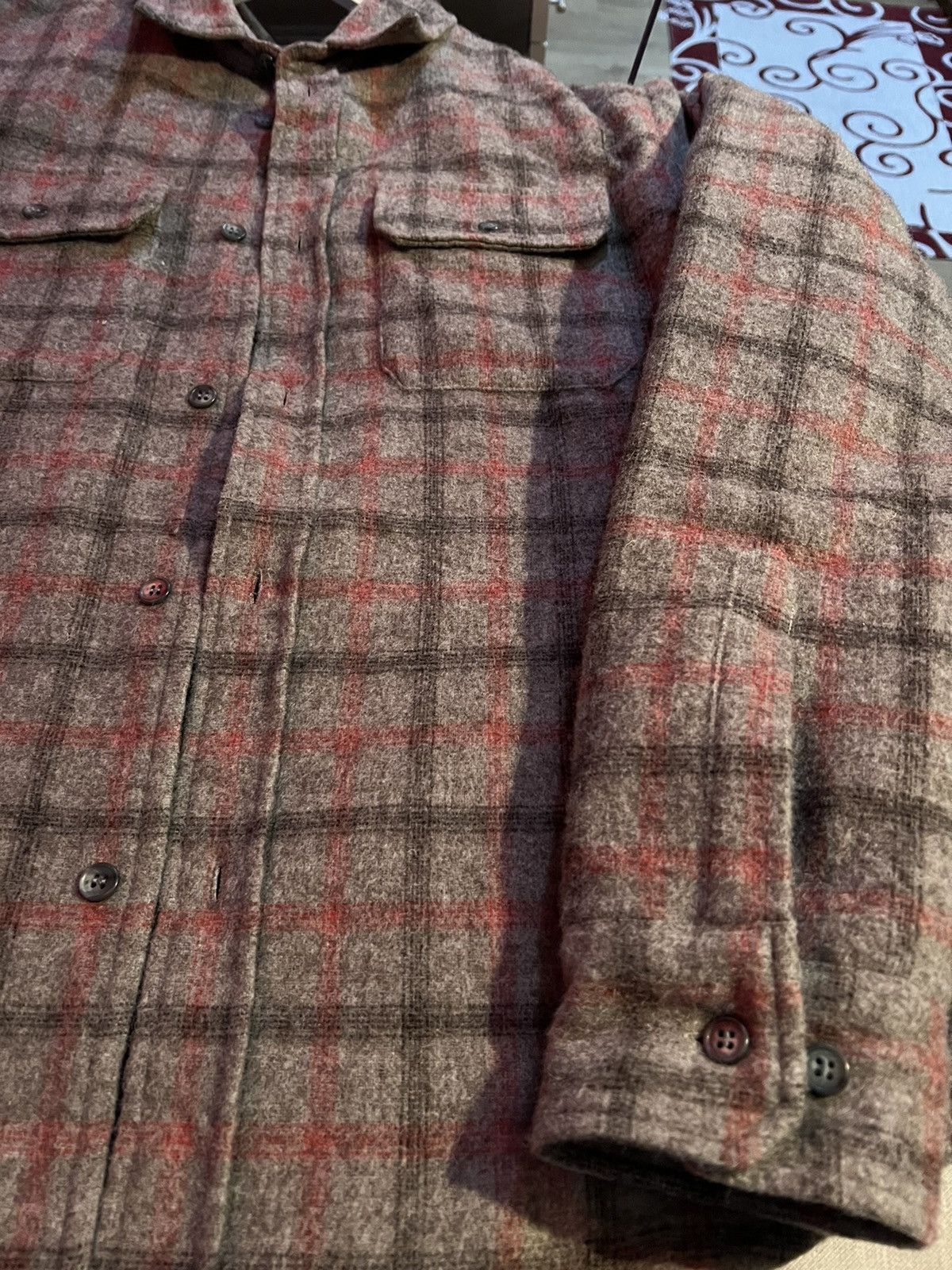 John Elliott John Elliott pre SS19 quilted plaid button up flannel size L Size US L / EU 52-54 / 3 - 7 Thumbnail