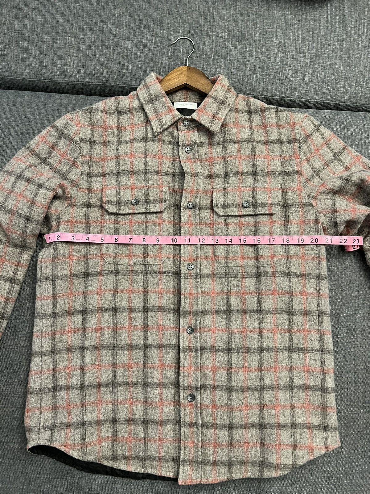 John Elliott John Elliott pre SS19 quilted plaid button up flannel size L Size US L / EU 52-54 / 3 - 1 Thumbnail