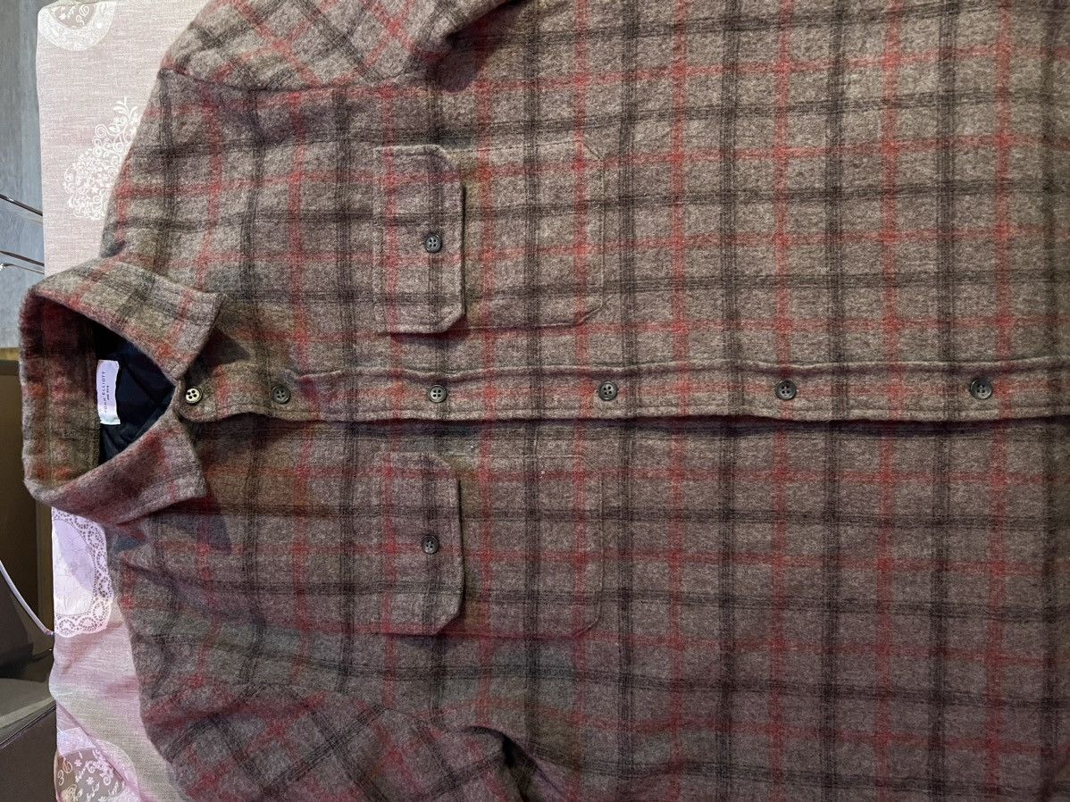 John Elliott John Elliott pre SS19 quilted plaid button up flannel size L Size US L / EU 52-54 / 3 - 12 Thumbnail