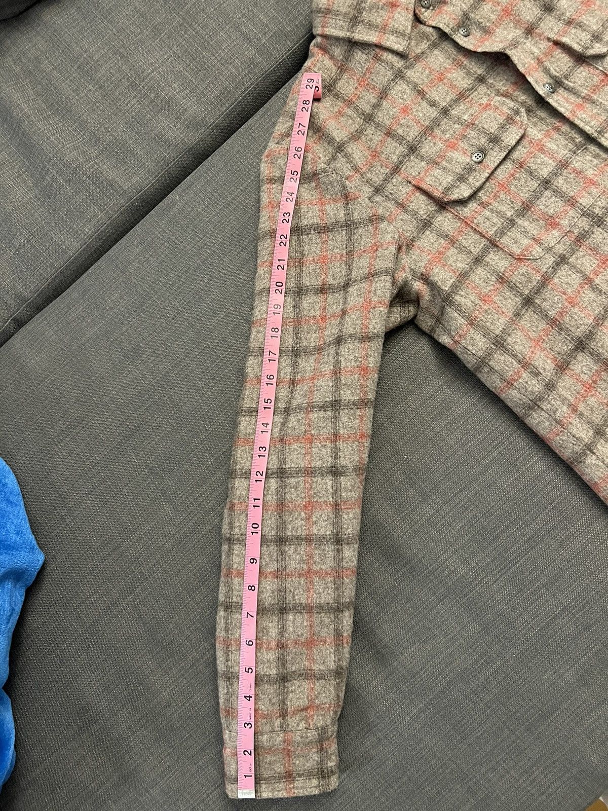 John Elliott John Elliott pre SS19 quilted plaid button up flannel size L Size US L / EU 52-54 / 3 - 3 Thumbnail