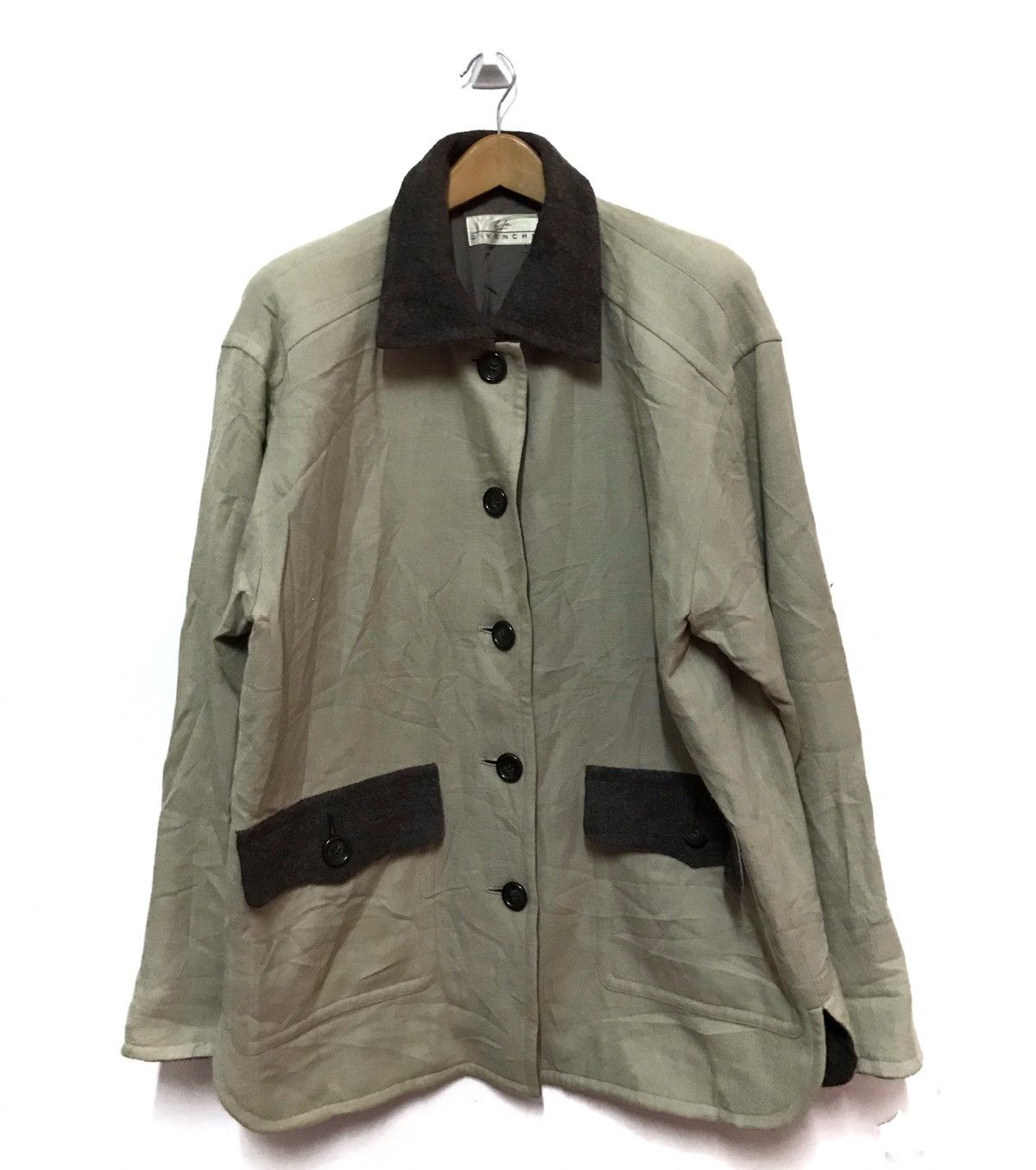 Givenchy × Vintage Givenchy button style jacket Size US L / EU 52-54 / 3 - 1 Thumbnail