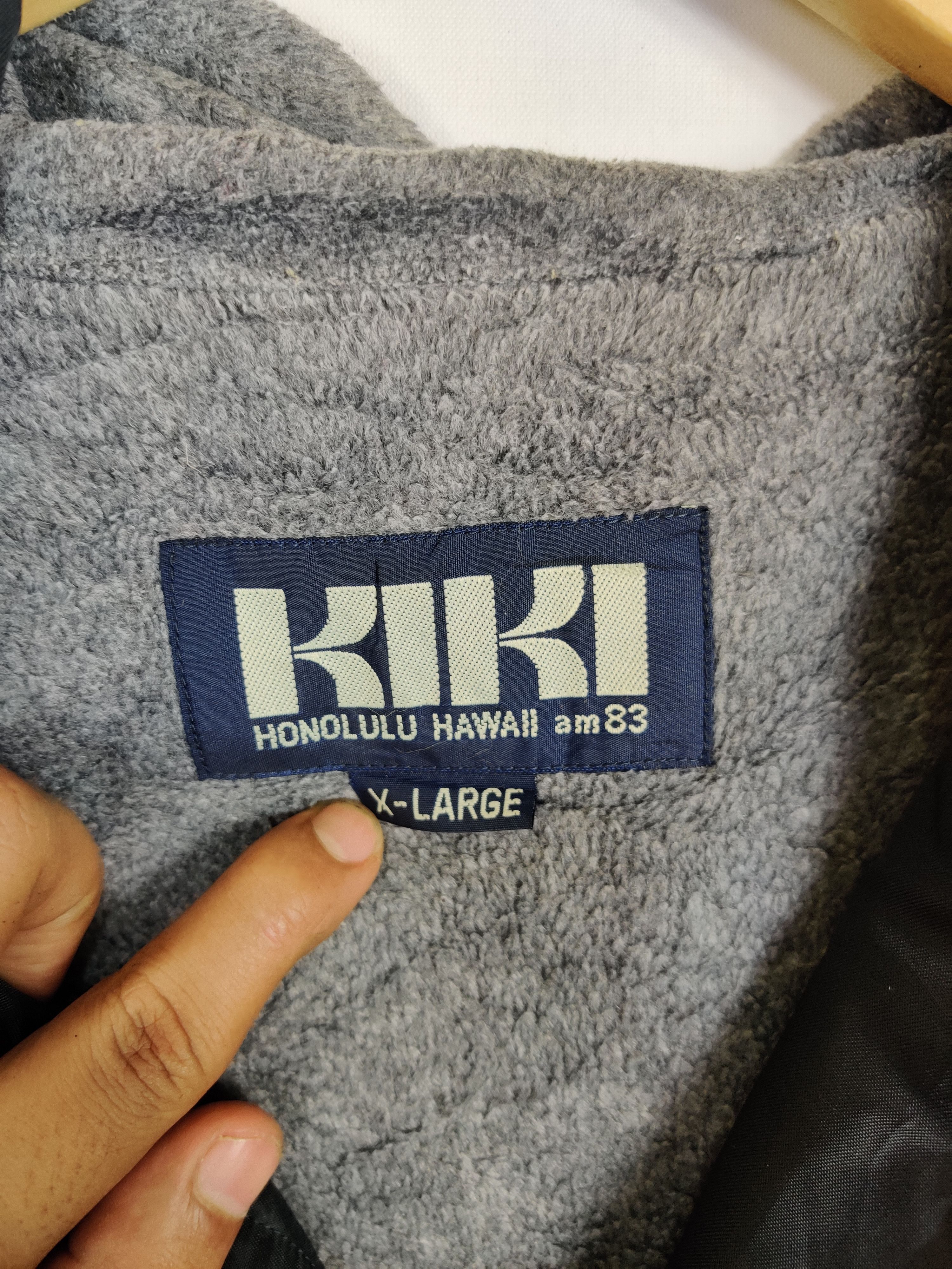 Vintage Vintage Kiki Honolulu Hawaii Big Logo Coach Hooded Jacket Size US XL / EU 56 / 4 - 4 Thumbnail