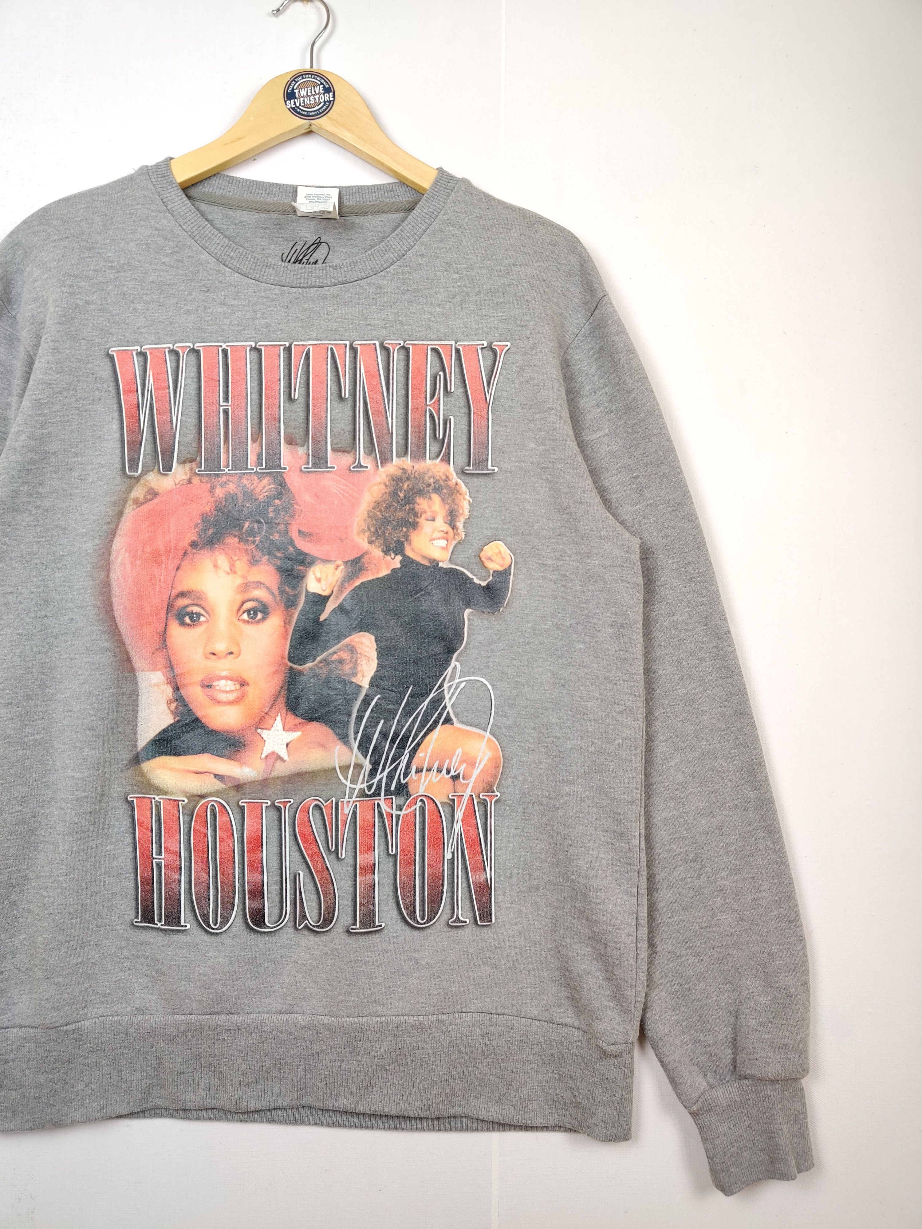 Band Tees Vintage Whitney Houston Crewneck Sweatshirt Size US L / EU 52-54 / 3 - 3 Thumbnail