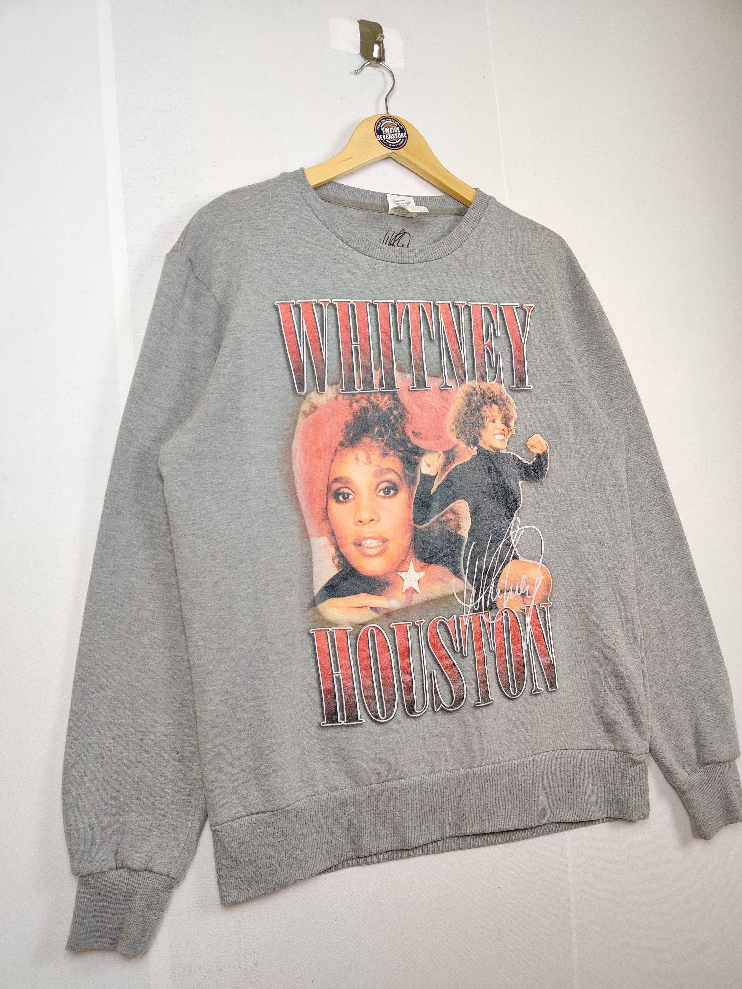 Band Tees Vintage Whitney Houston Crewneck Sweatshirt Size US L / EU 52-54 / 3 - 4 Thumbnail