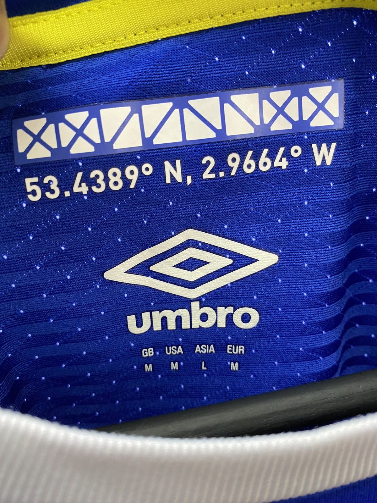 Umbro Umbro Everton 2016 Home Soccer Jersey Football Shirt Size US M / EU 48-50 / 2 - 11 Thumbnail