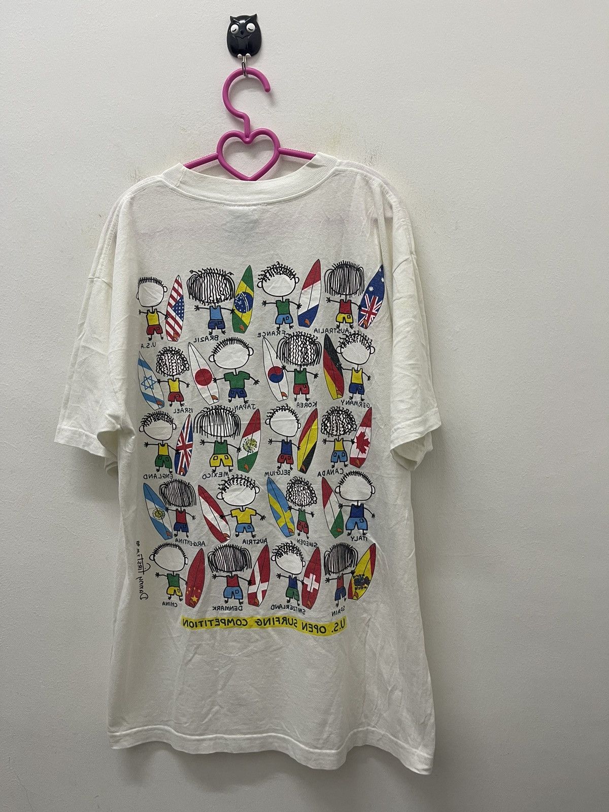 Vintage Rare Vintage DANNY FIRST US Open Surfing Competition Size US L / EU 52-54 / 3 - 2 Thumbnail