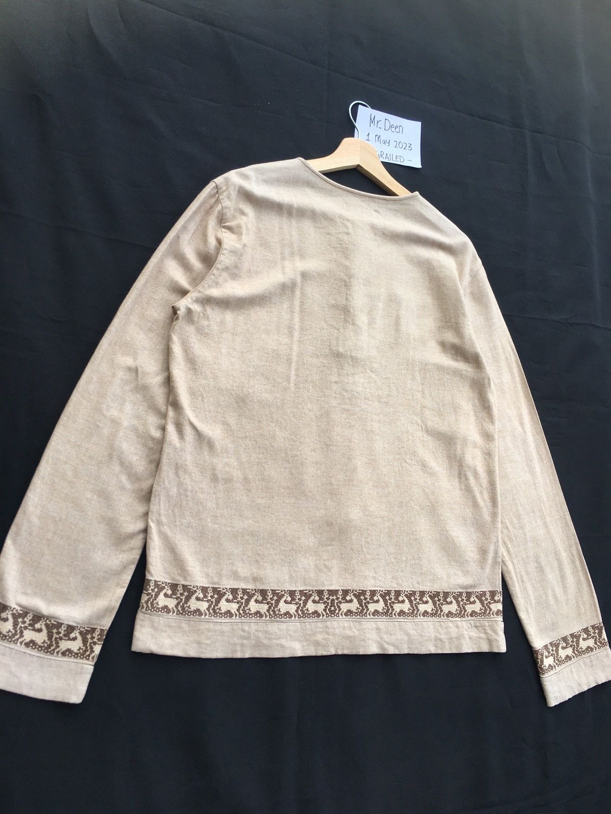 Number (N)ine Rare Vintage Number Nine Longsleeve Shirt Size US L / EU 52-54 / 3 - 17 Thumbnail