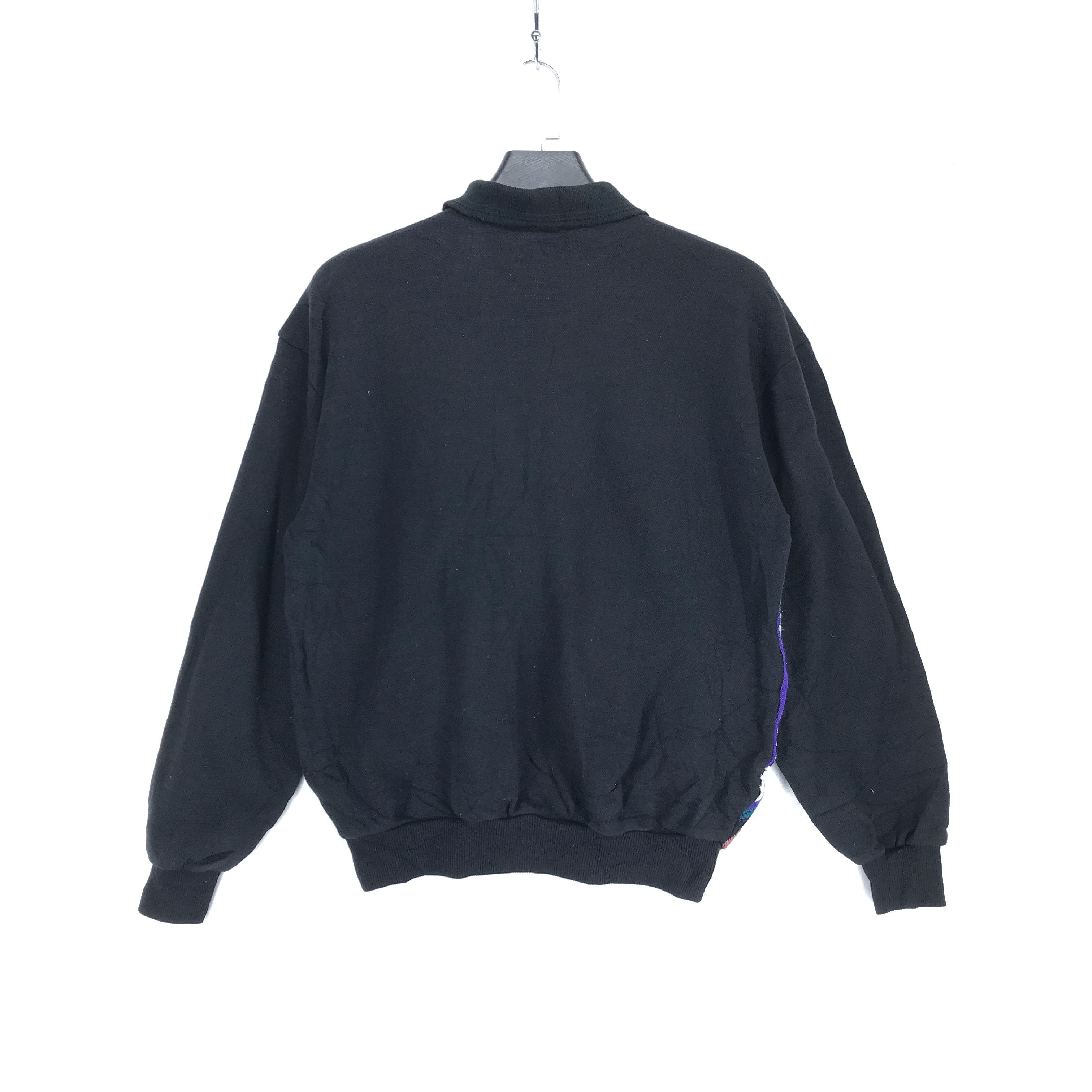 Japanese Brand Curiosity 5 Men Collared Single Pocket Jumper #2478-95 Size US M / EU 48-50 / 2 - 7 Thumbnail