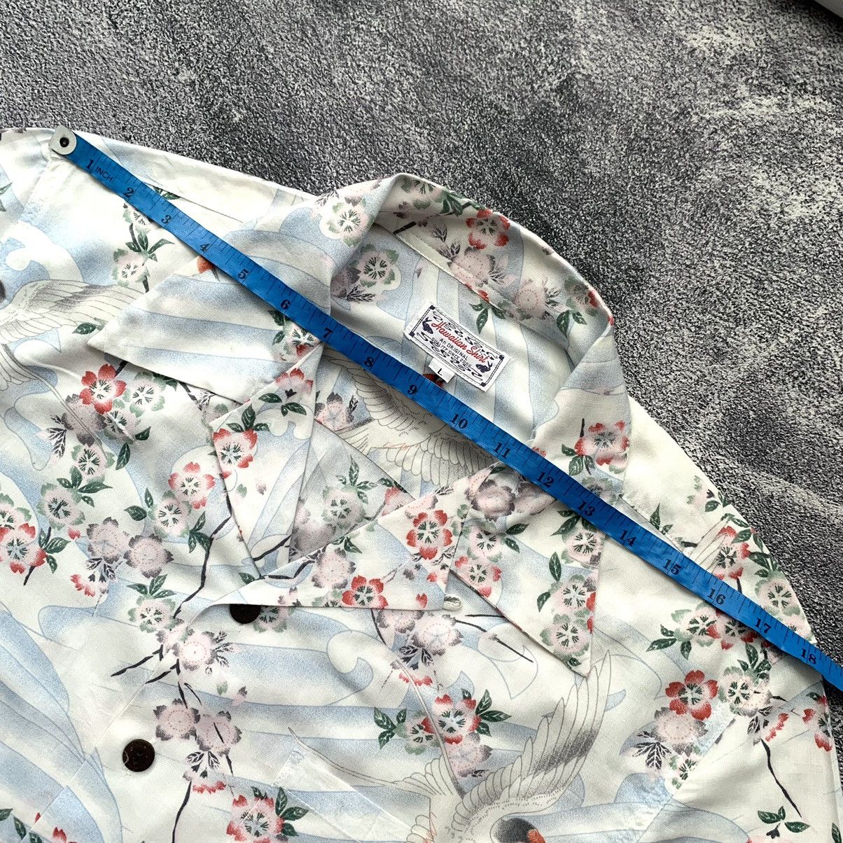 Japanese Brand 🔥 An Original Rayon Flying Bird Hawaiian shirt Size US L / EU 52-54 / 3 - 10 Thumbnail