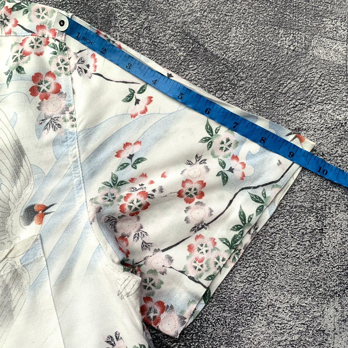 Japanese Brand 🔥 An Original Rayon Flying Bird Hawaiian shirt Size US L / EU 52-54 / 3 - 11 Thumbnail