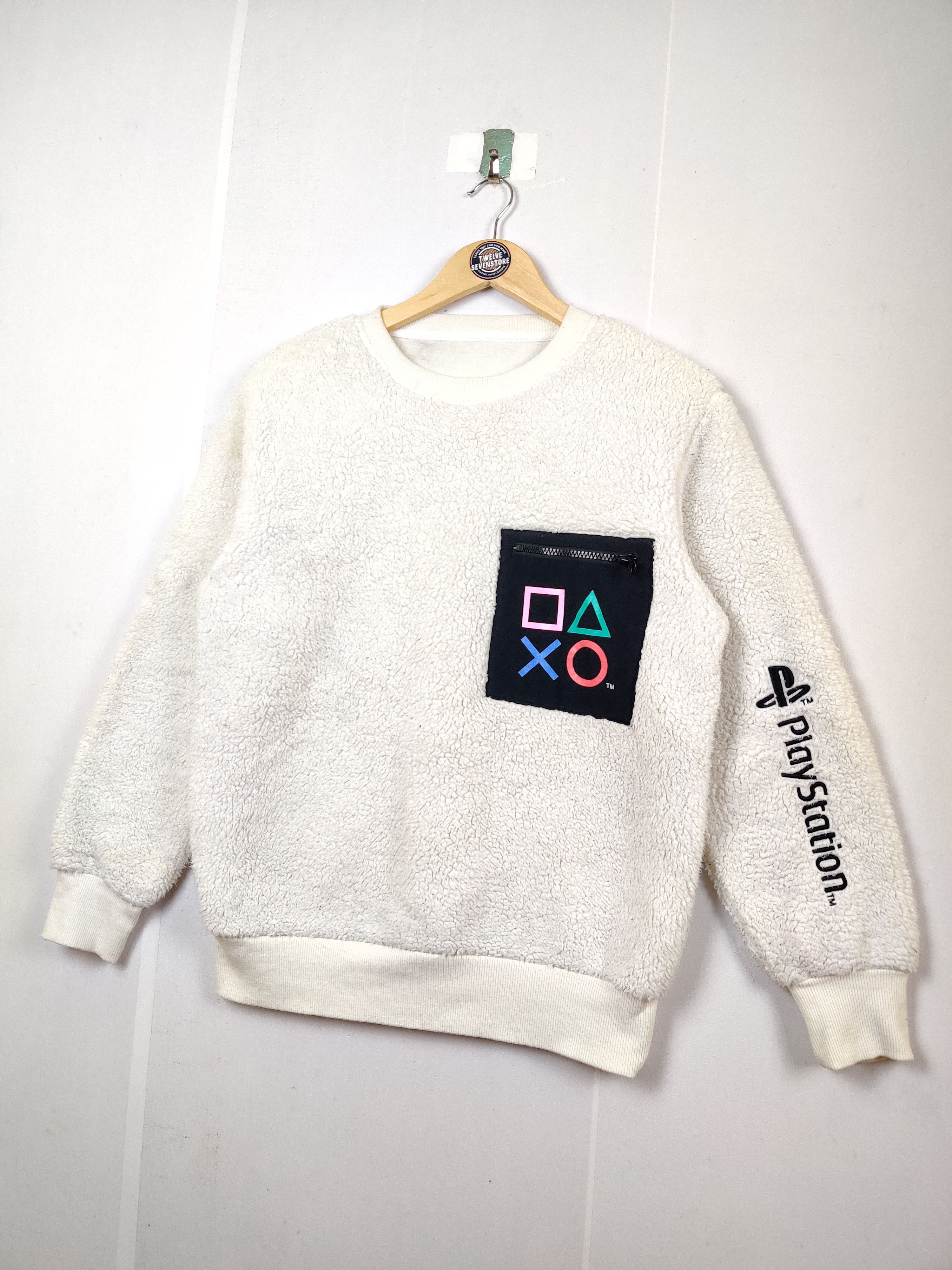 Playstation Vintage Playstation Fleece Embroidery Sweatshirt Size US S / EU 44-46 / 1 - 2 Thumbnail
