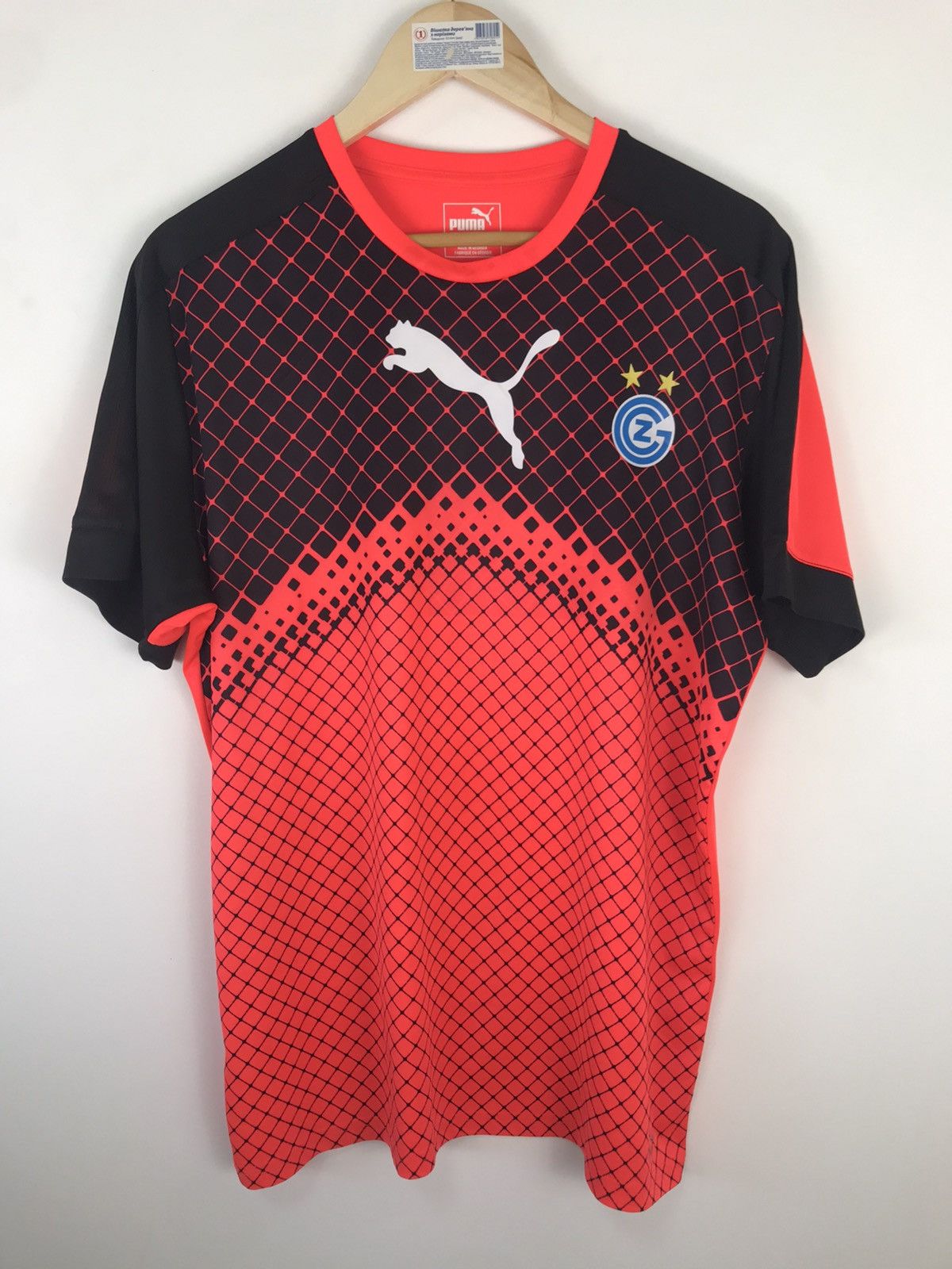 Puma GRASSHOPPERS ZURICH FC SWITZERLAND PUMA,SOCCER JERSEY,SIZE L Size US L / EU 52-54 / 3 - 1 Thumbnail