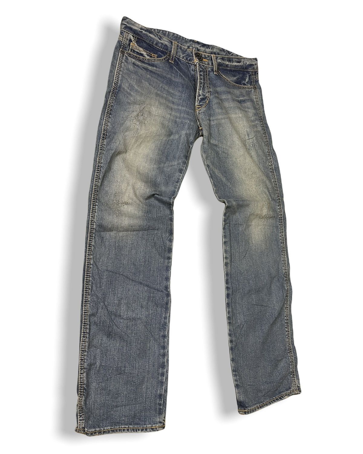 Japanese Brand × Vintage CO & LU DENIMS AUTHENTIC JAPAN BIG EMBROIDERED Size US 30 / EU 46 - 4 Thumbnail