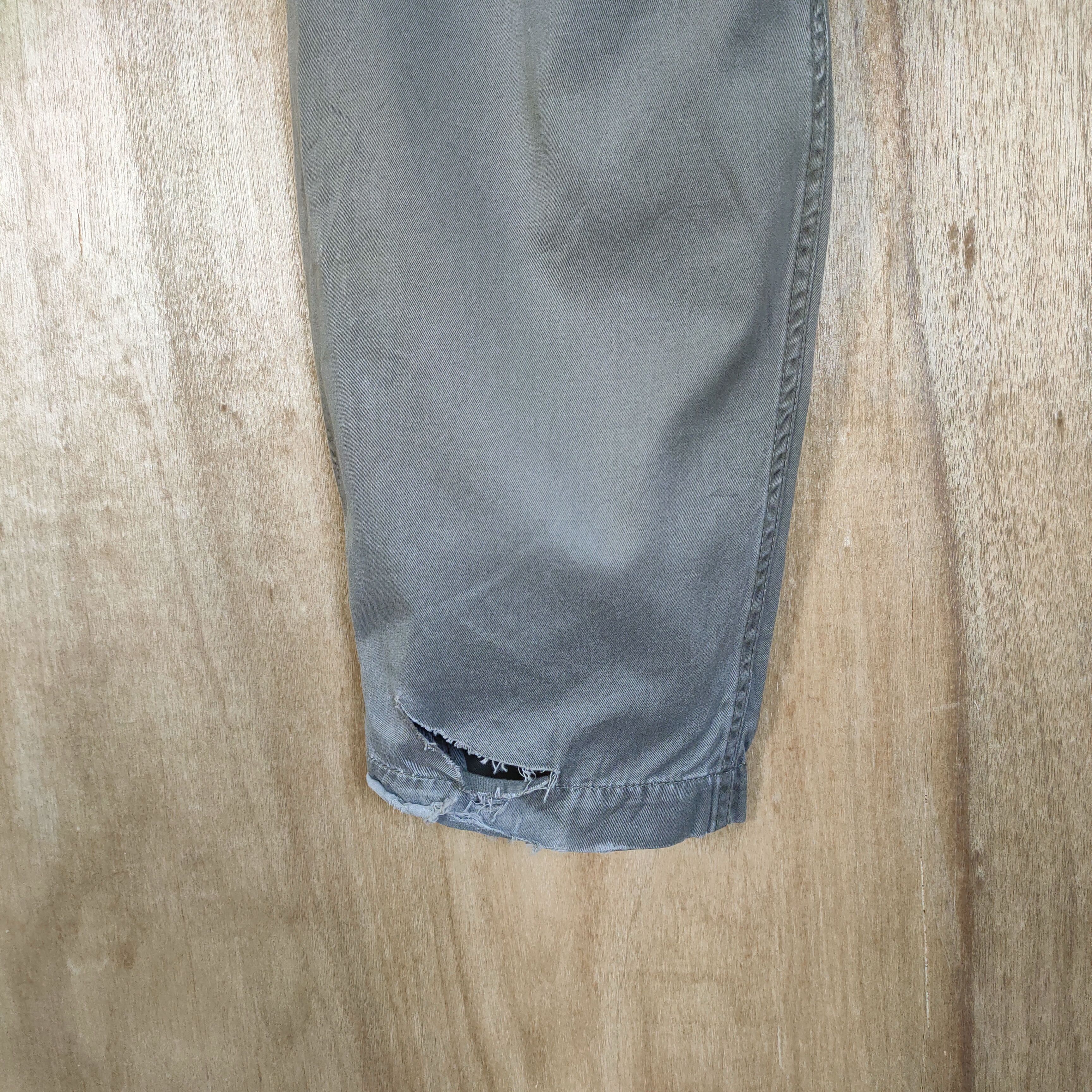 Japanese Brand VINTAGE RCC VINTAGE FADED BONDAGE CARGO PANTS Size US 32 / EU 48 - 12 Thumbnail