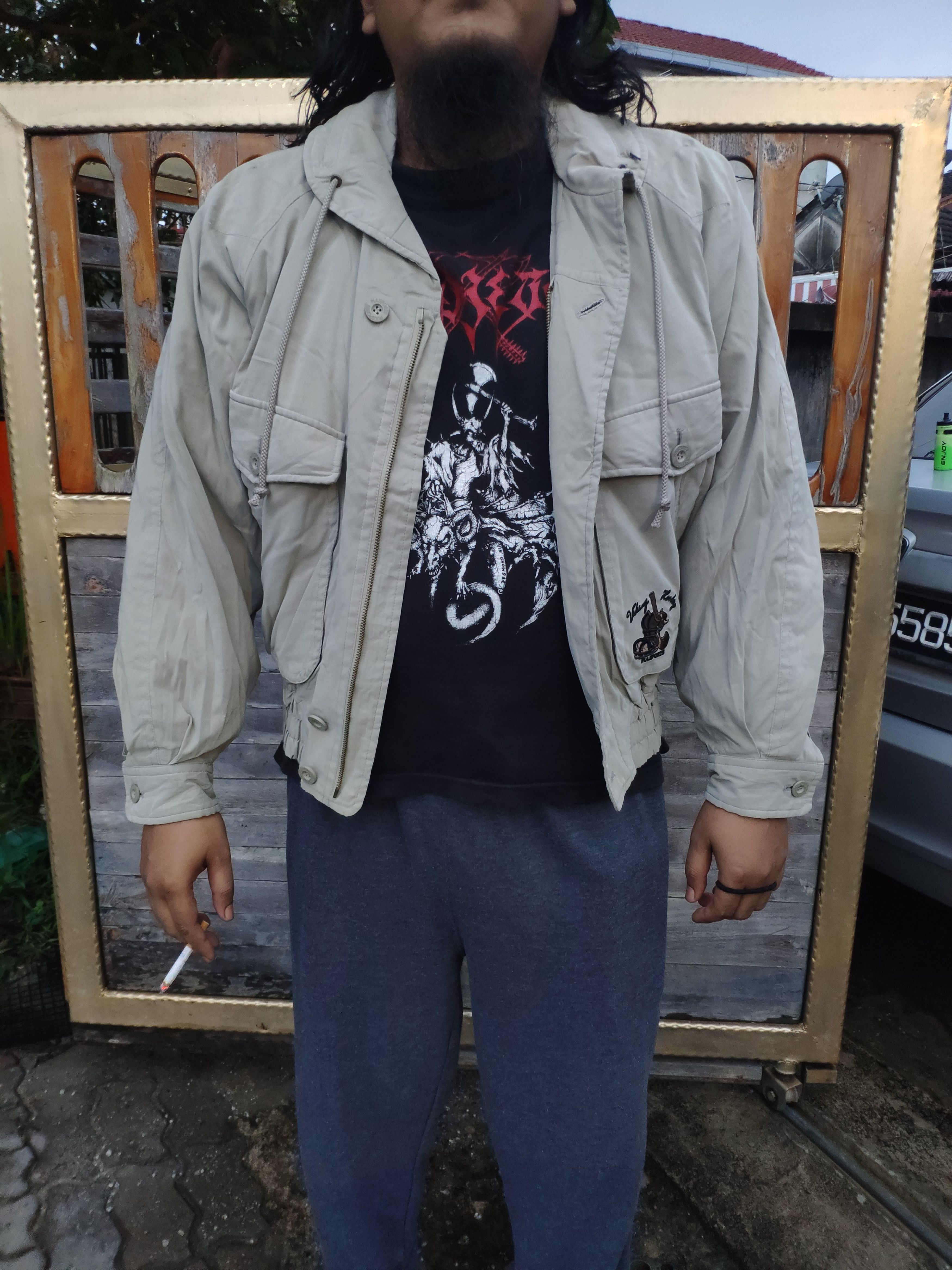 Japanese Brand × Vintage Steal 💥 Vintage Hoodie Jacket by Pia Sport Size US L / EU 52-54 / 3 - 12 Thumbnail