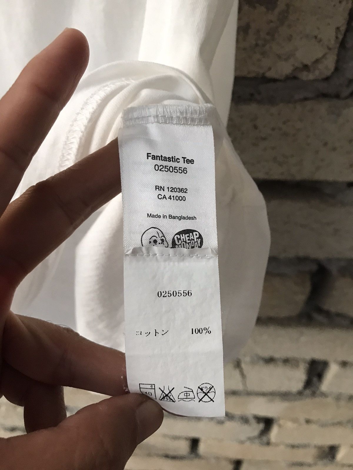 Cheap Monday × Vintage Cheap Monday Tee Swedish Clothing Big Symbol Size US M / EU 48-50 / 2 - 7 Thumbnail