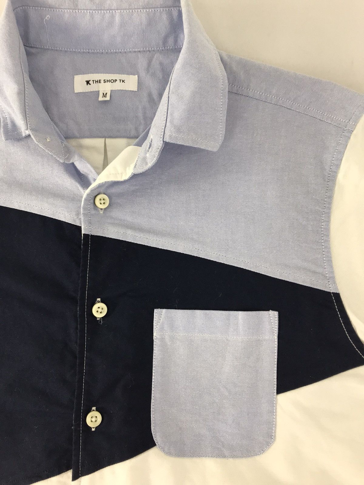 Japanese Brand × Takeo Kikuchi The Shop TK Takeo Kikuchi Button Down Shirt Size US M / EU 48-50 / 2 - 3 Thumbnail