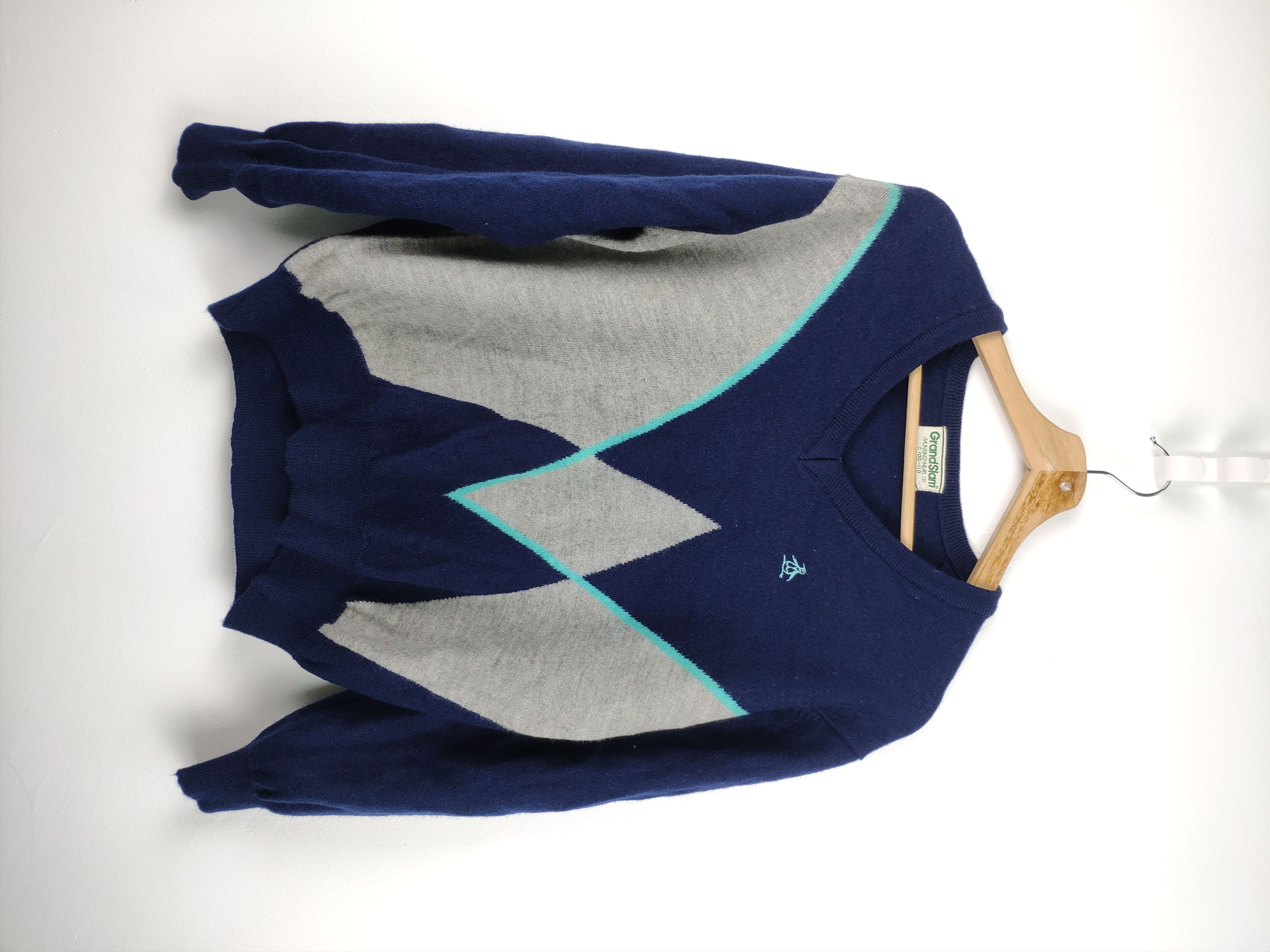 image of Aran Isles Knitwear x Vintage Steal Vintage Grand Slam Mungsingwear Wool Knit Sweater (Size Small)