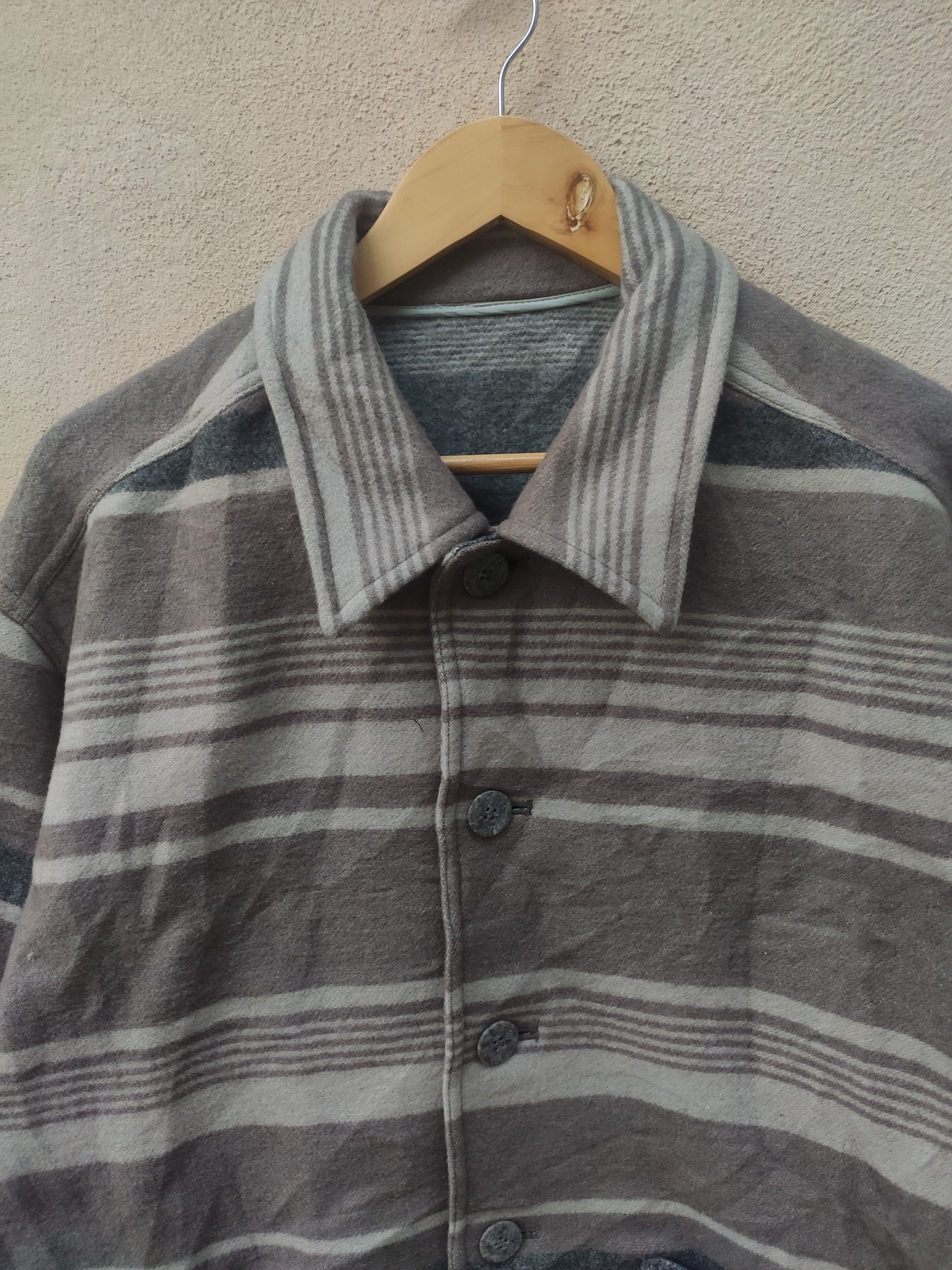 Japanese Brand Astray jacket wool blend rayon Size US M / EU 48-50 / 2 - 2 Thumbnail