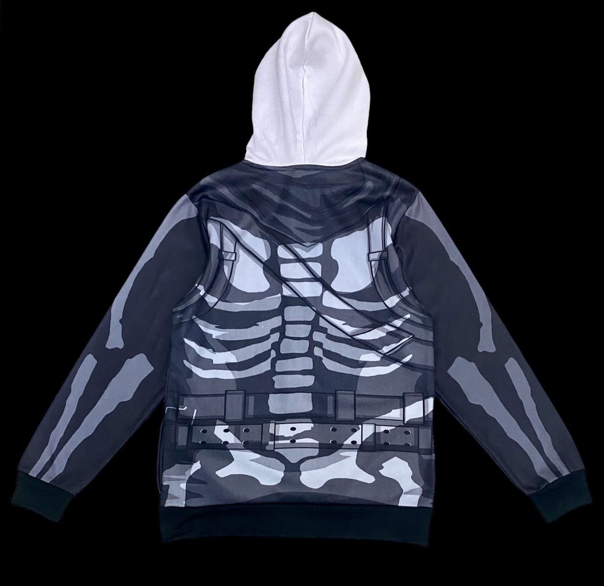 Cartoon Network Fortnite Cosplay Skeleton Full Zip Hoodie Size US M / EU 48-50 / 2 - 4 Thumbnail