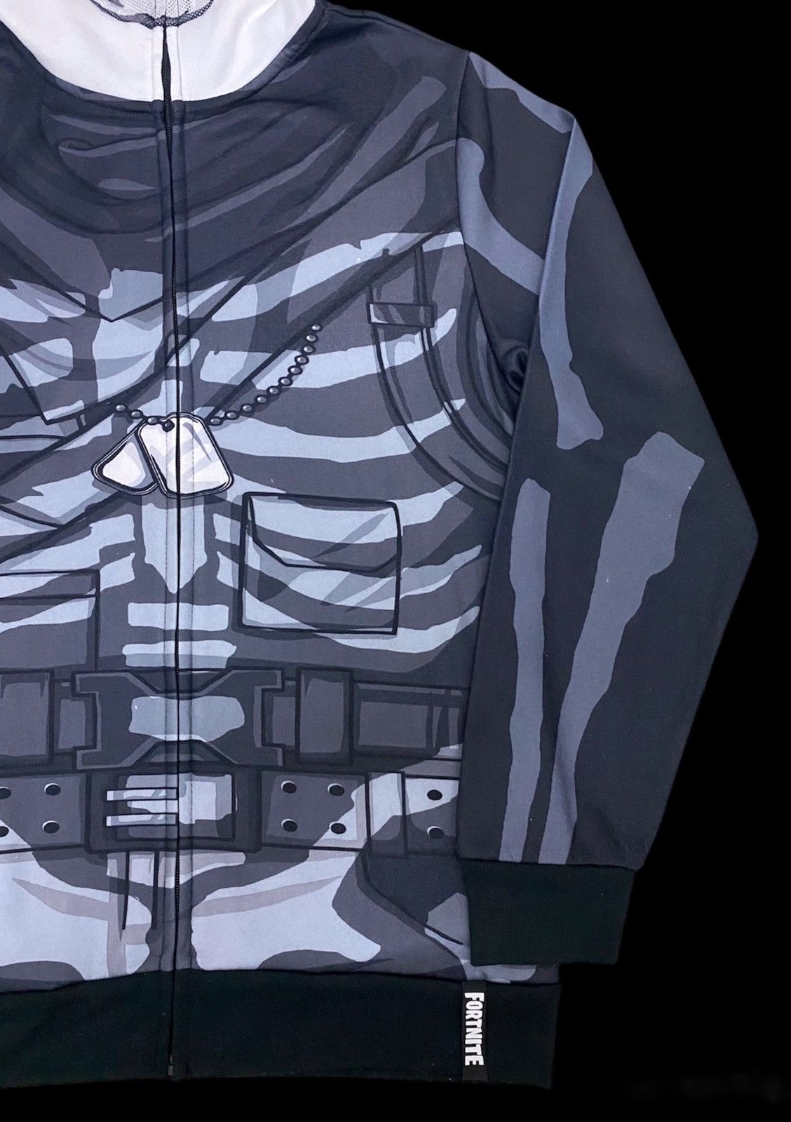 Cartoon Network Fortnite Cosplay Skeleton Full Zip Hoodie Size US M / EU 48-50 / 2 - 3 Thumbnail