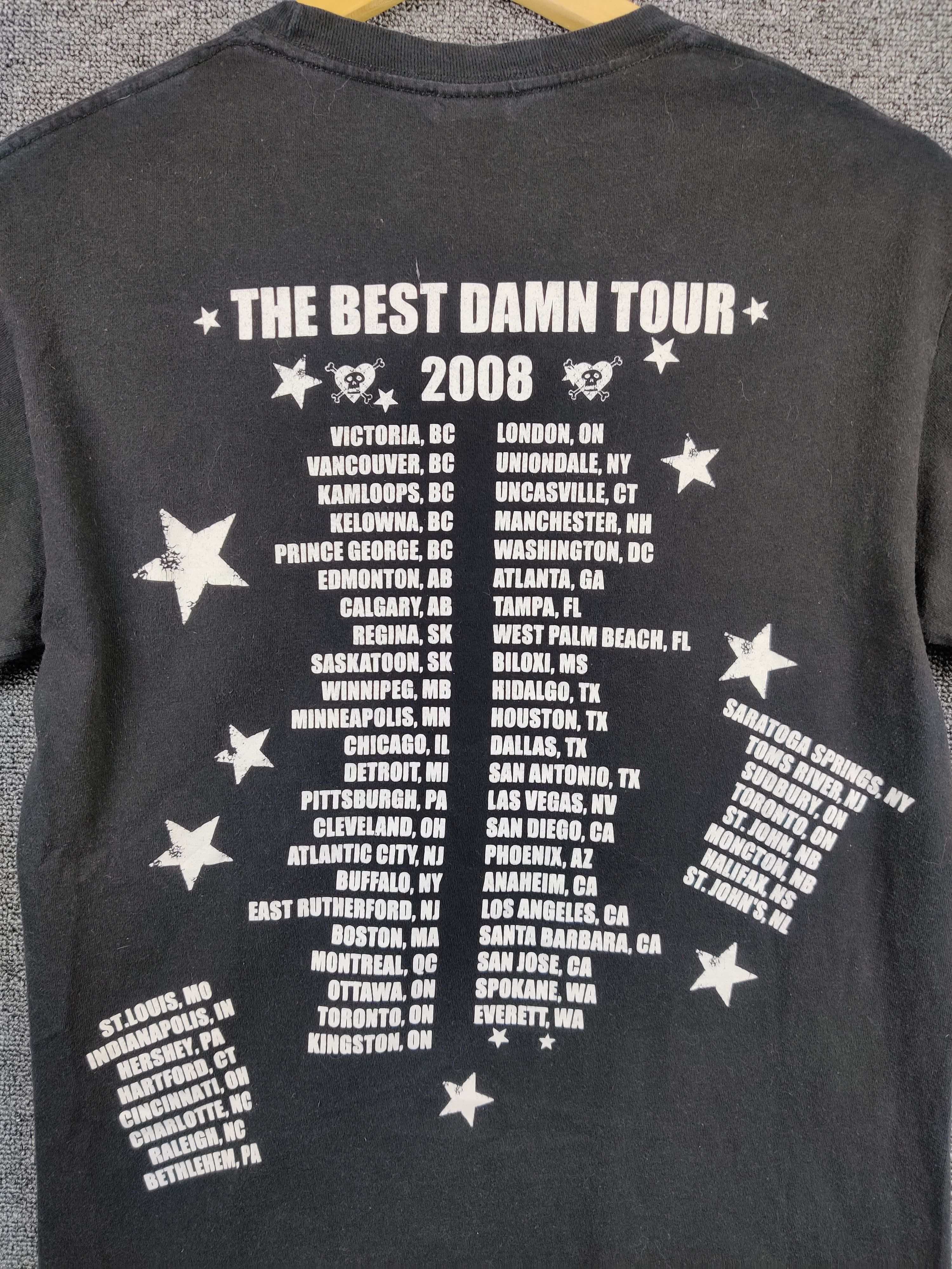 Band Tees Vintage Avril Lavigne Tour Tee Tshirt Size US S / EU 44-46 / 1 - 7 Thumbnail