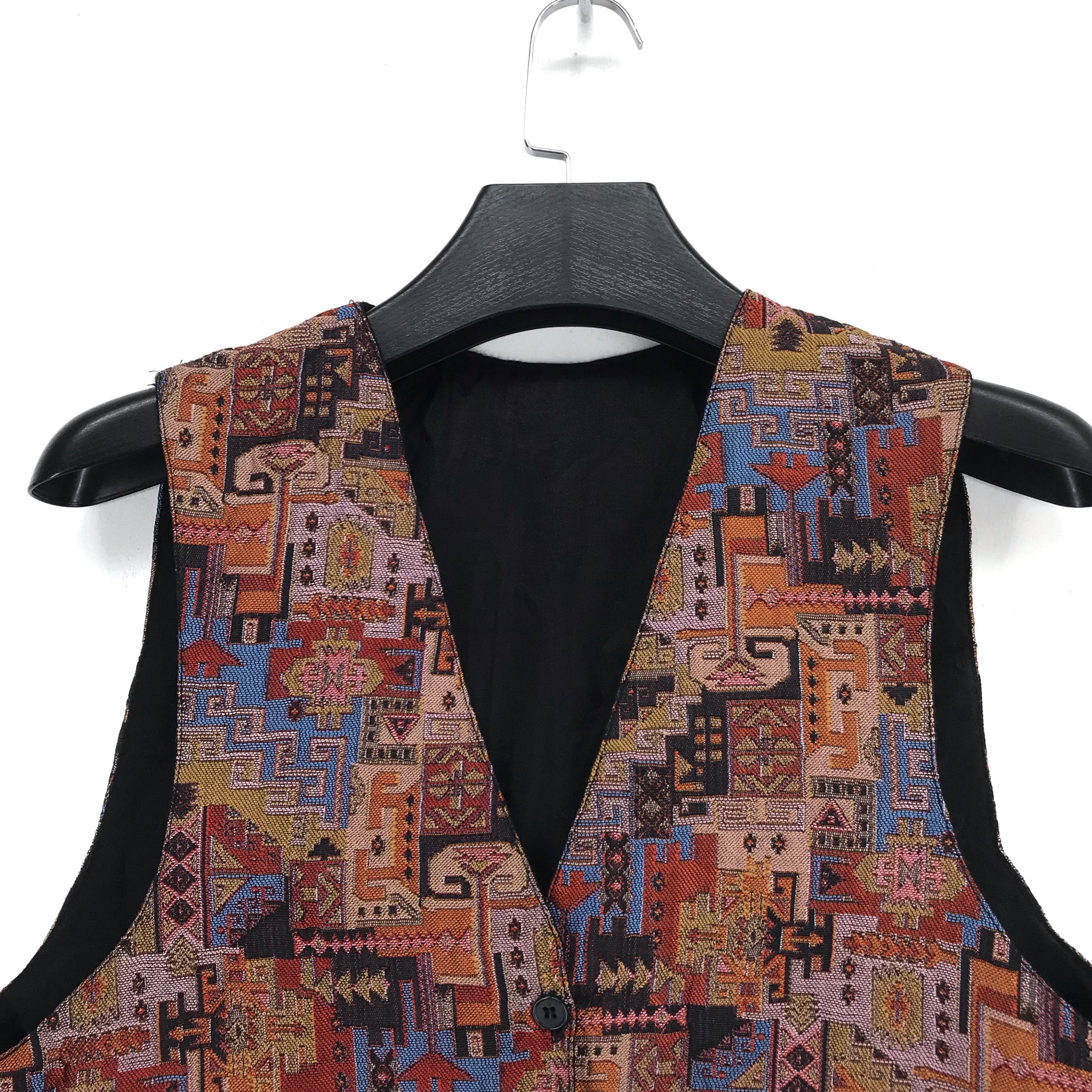 Other Nice Stitch Design Rug Style Made in Turkey Vest #2475-95 Size 38S - 2 Thumbnail