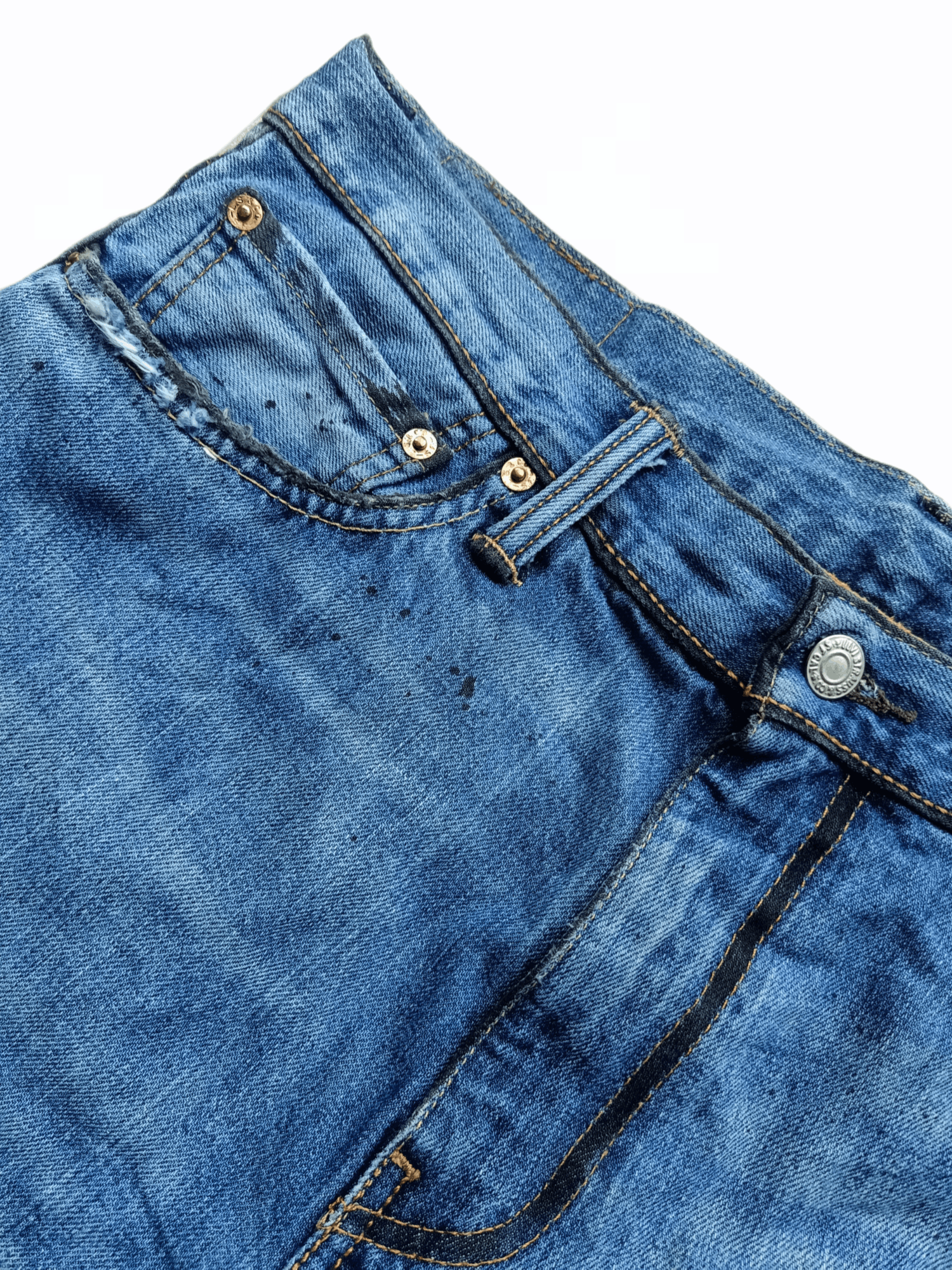 Levi's × Levi's Made & Crafted Exclusive Levi's Splash Black Lined 34x34 Size US 34 / EU 50 - 1 Thumbnail