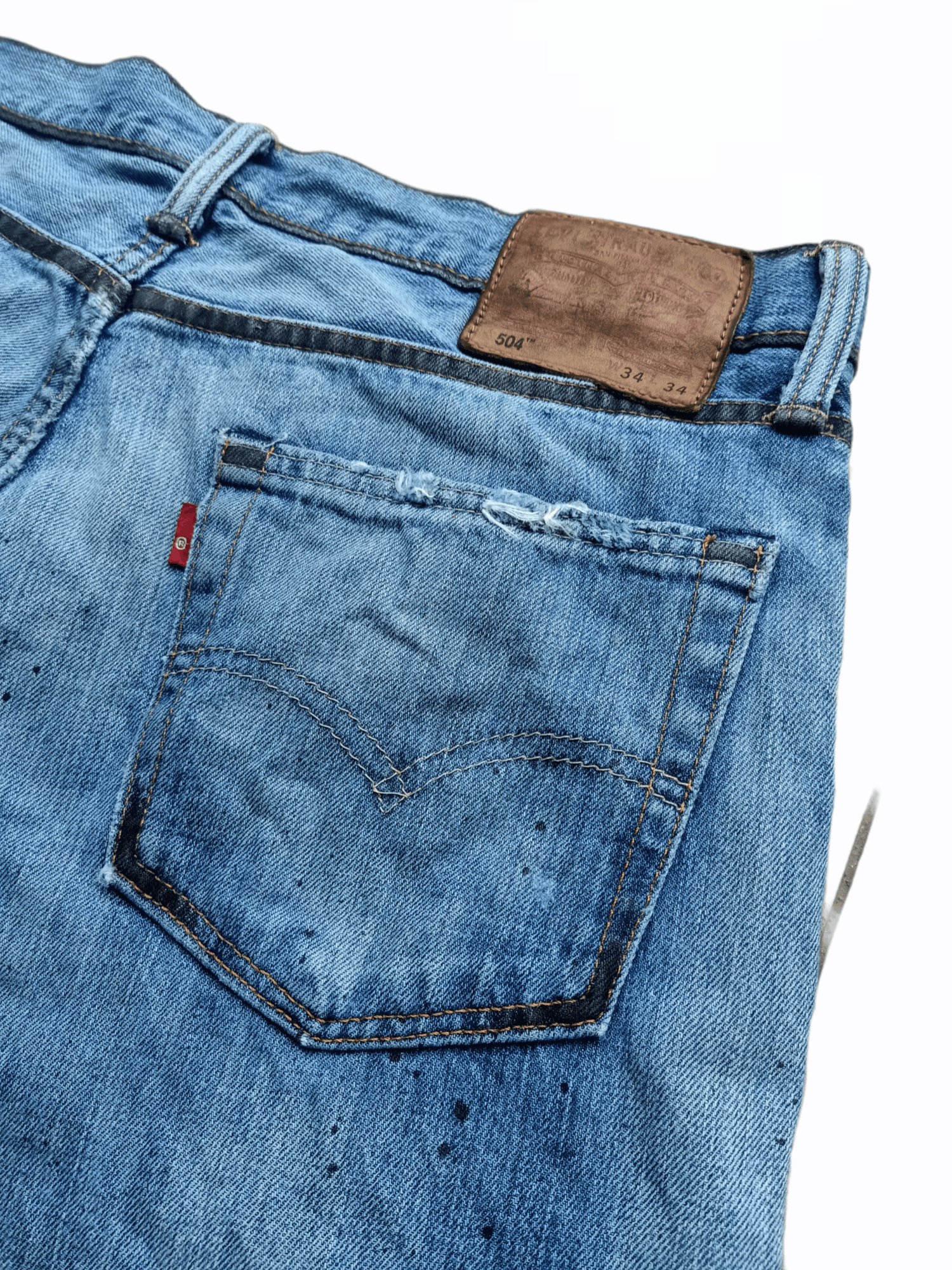 Levi's × Levi's Made & Crafted Exclusive Levi's Splash Black Lined 34x34 Size US 34 / EU 50 - 7 Thumbnail