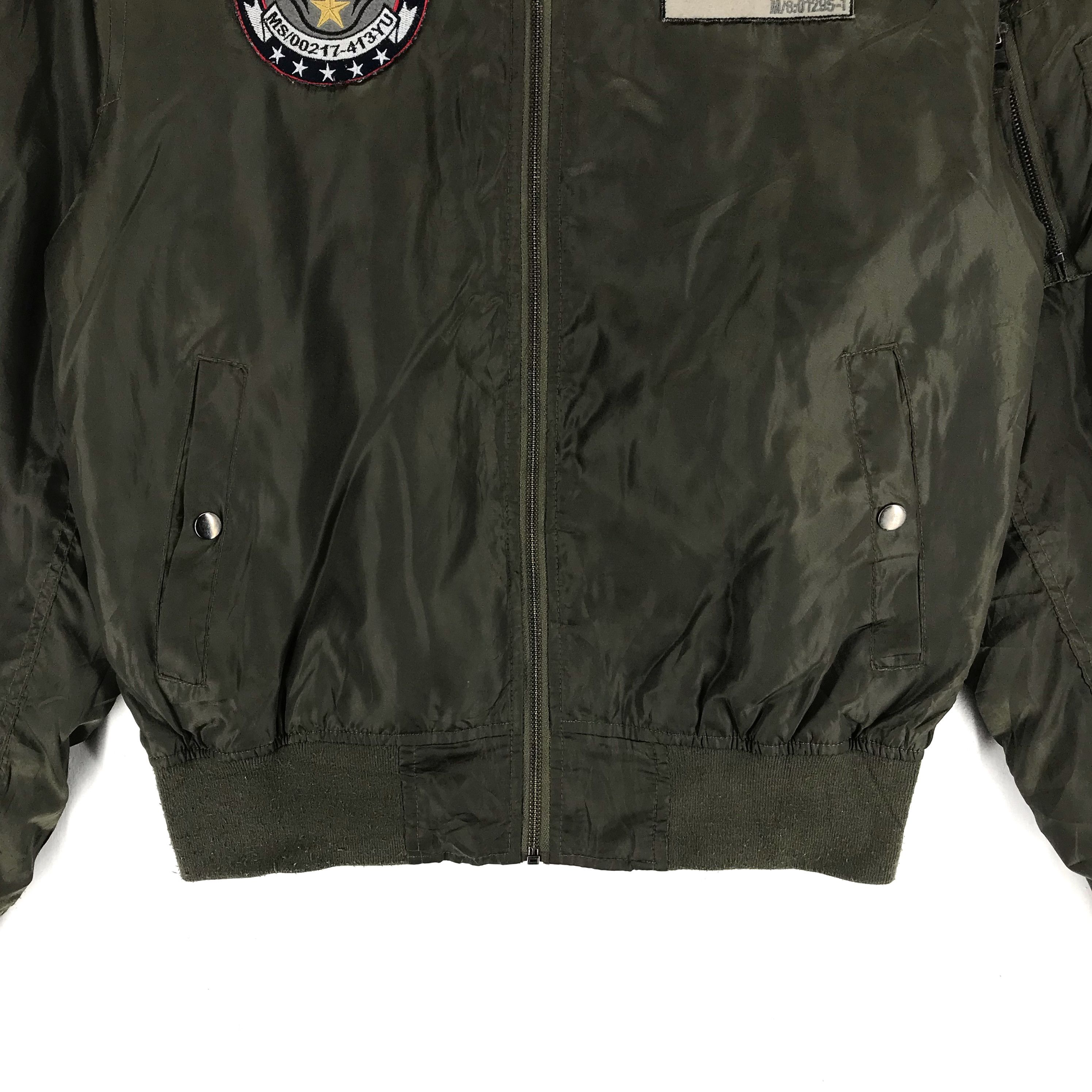 Other US Air Force Military Future Bullet Bomber Jacket #2479-95 Size US L / EU 52-54 / 3 - 5 Thumbnail