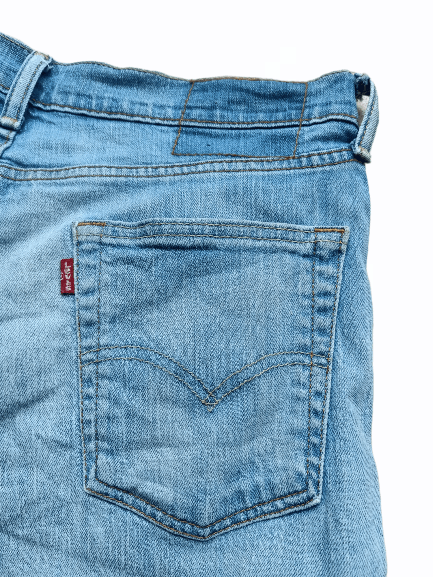 Levi's Vintage Distressed Levis light Blue Wash jeans Size US 31 - 1 Thumbnail
