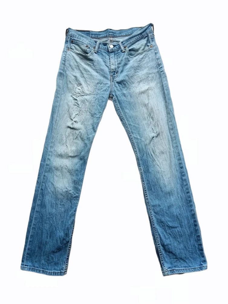 Levi's Vintage Distressed Levis light Blue Wash jeans Size US 31 - 6 Thumbnail