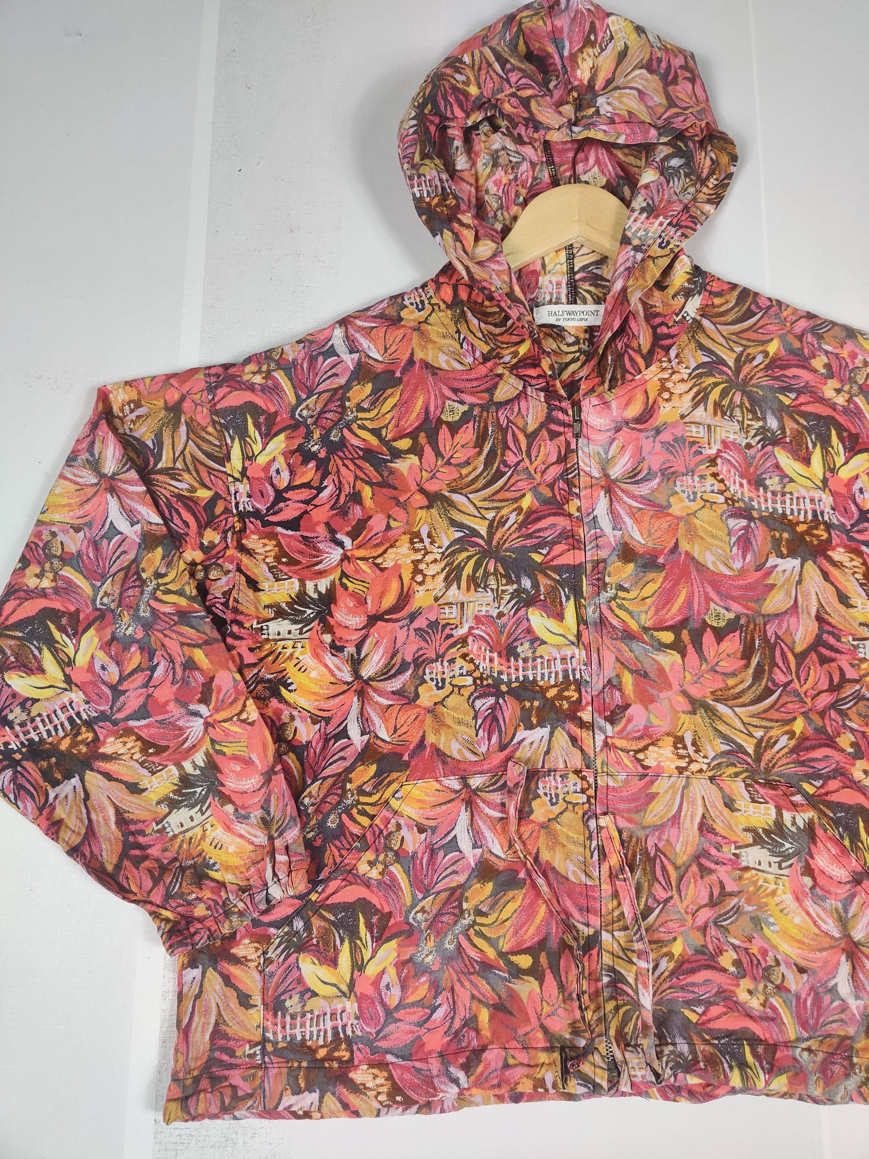 Vintage Vintage Japanese Brand Tokyo Lepia Fullprint Hoodie Jacket Size US M / EU 48-50 / 2 - 3 Thumbnail