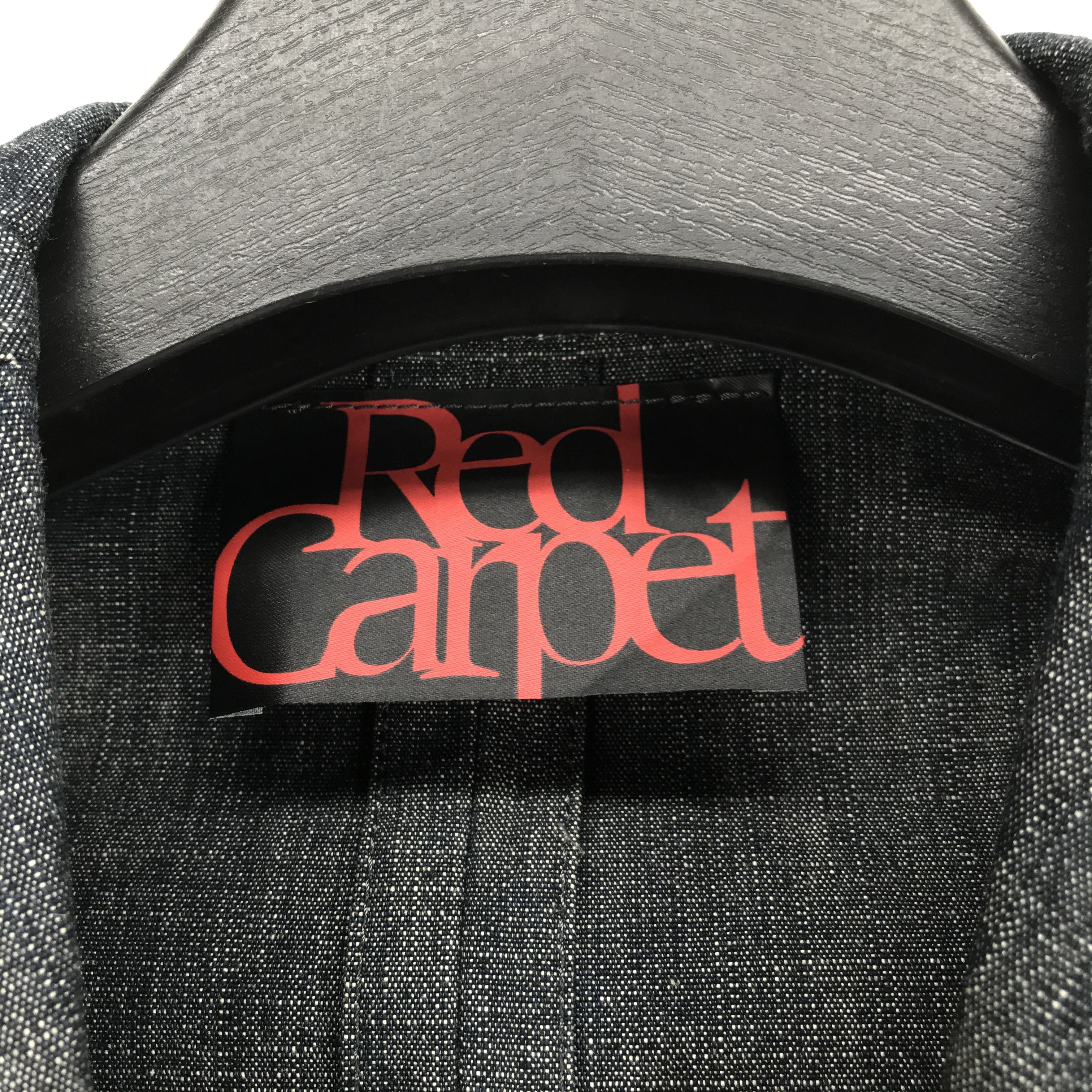 Japanese Brand RED CARPET Sheep Leather Denim Casual Jacket #2476-95 Size XS / US 0-2 / IT 36-38 - 4 Thumbnail