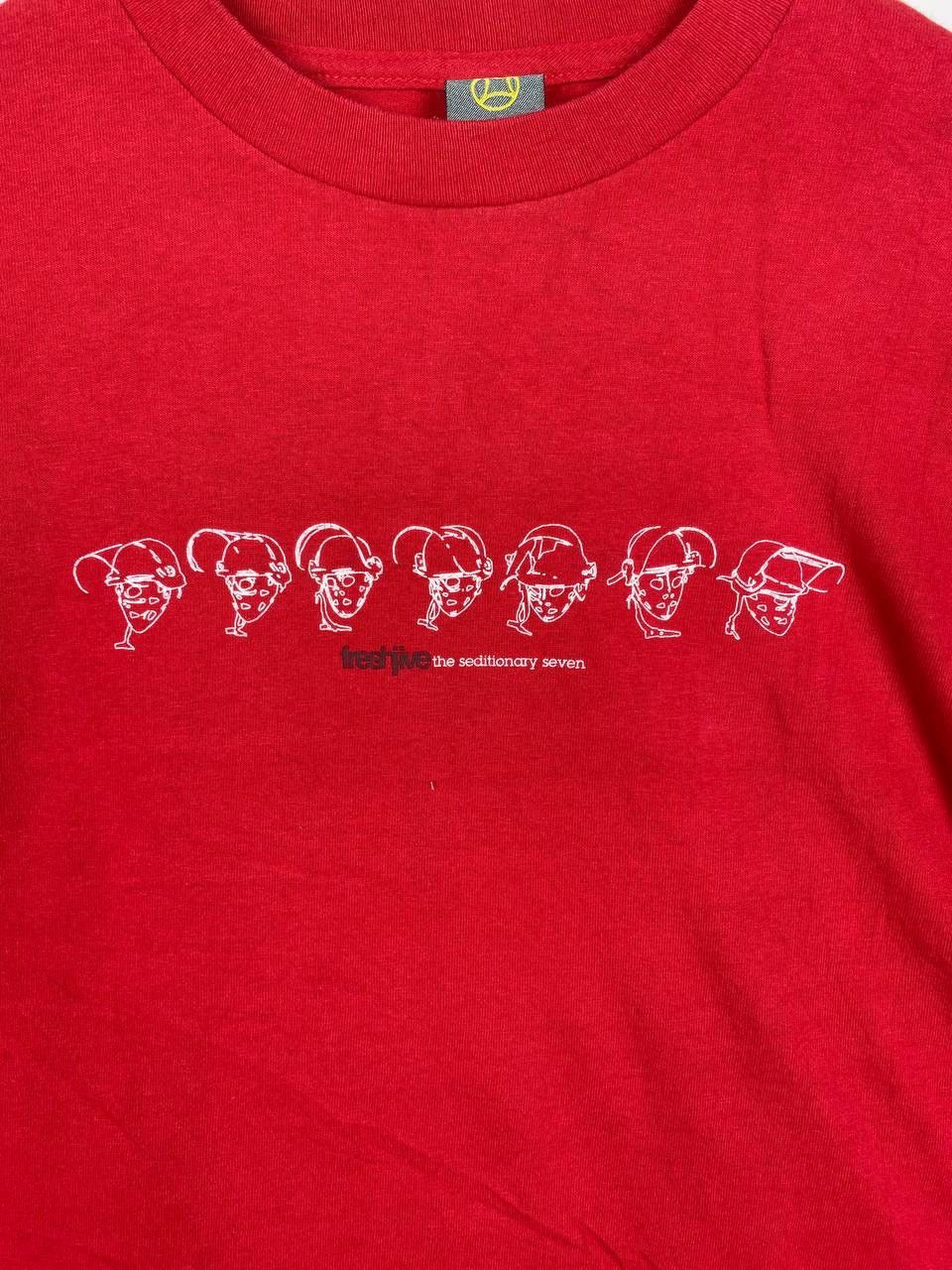 Freshjive Vintage 90 Freshjive The Seditionary Seven Skateboard Tshirt Size US M / EU 48-50 / 2 - 3 Thumbnail