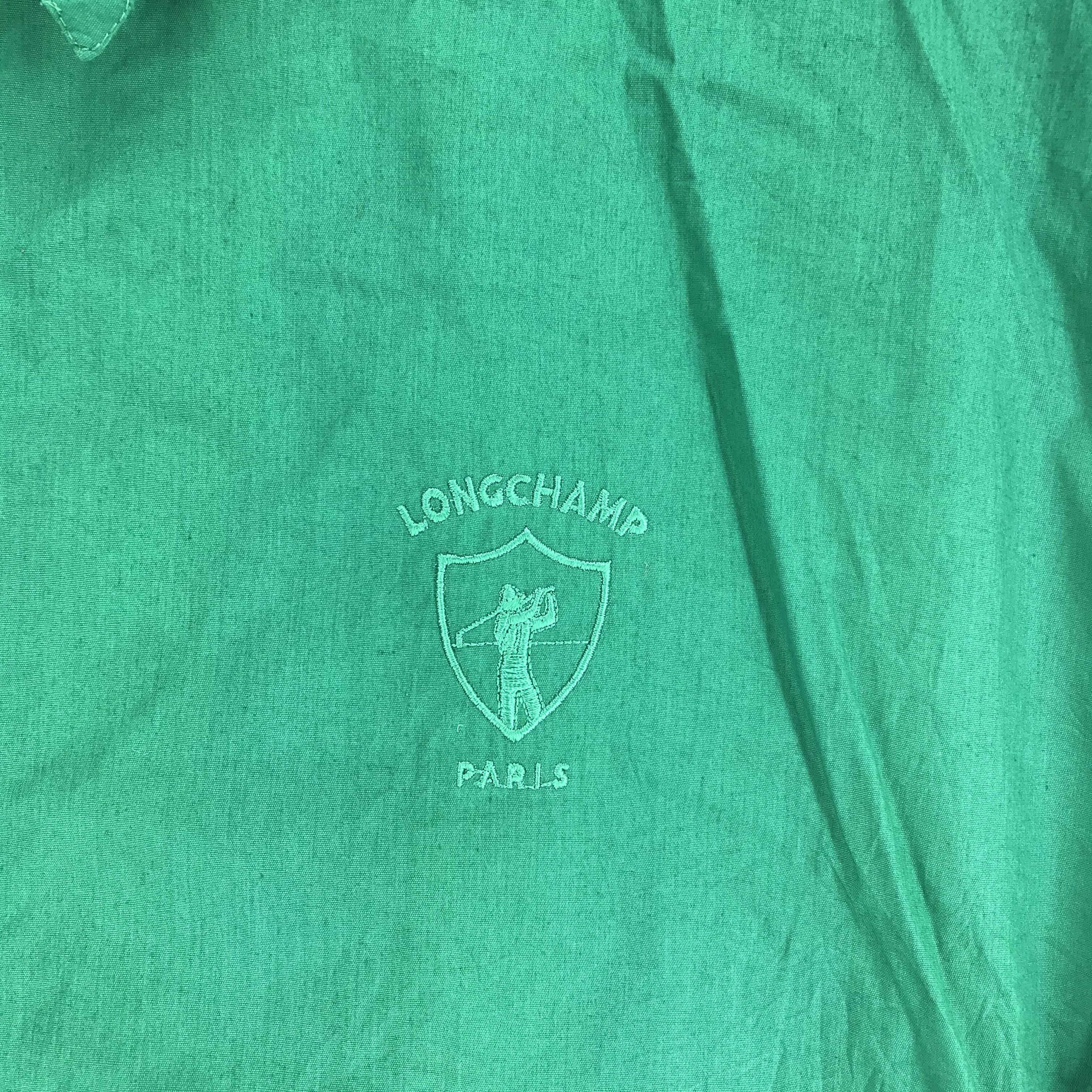 Longchamp Vintage Longchamp Made in Italy Green Light Jacket #2474-95 Size US M / EU 48-50 / 2 - 3 Thumbnail