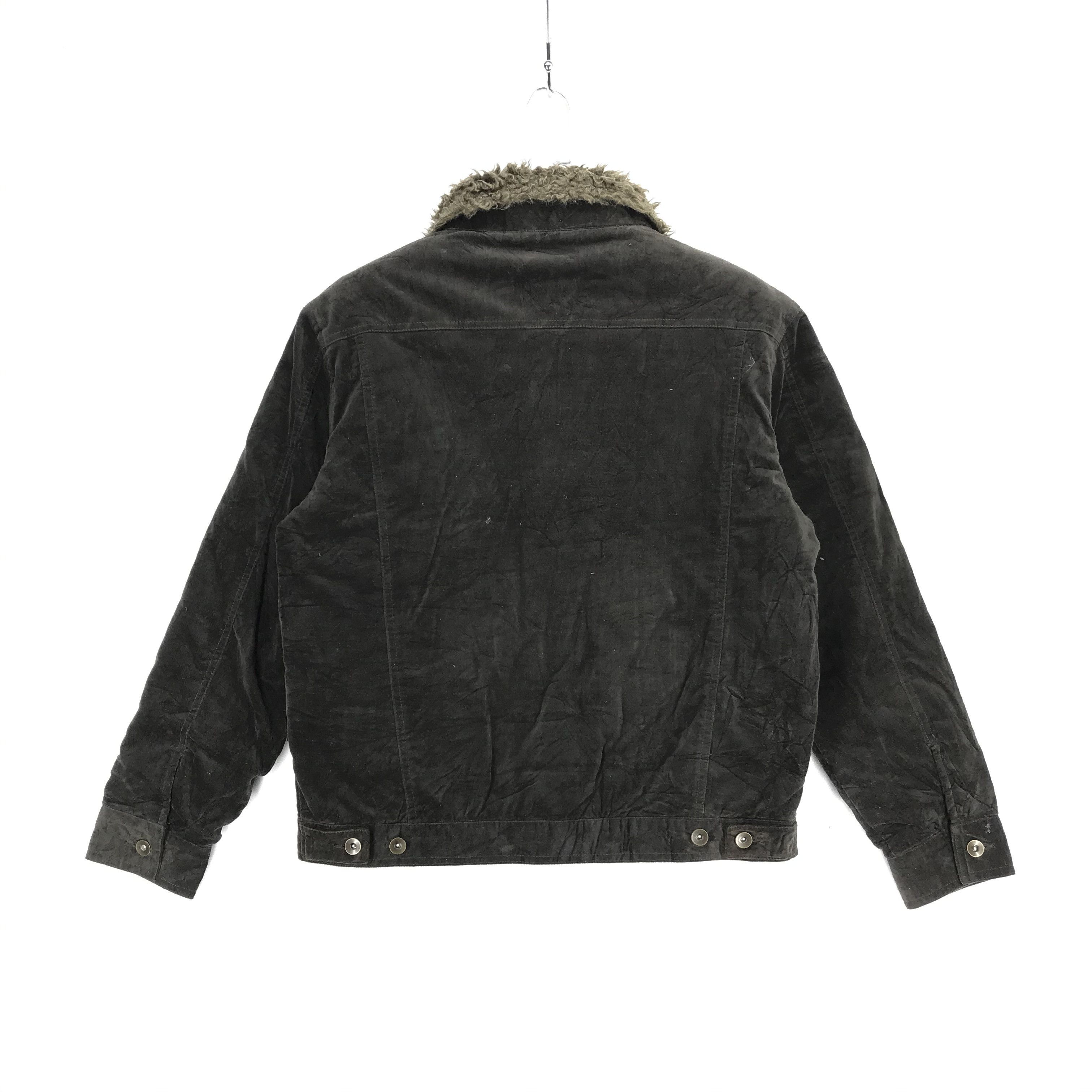 Vintage Vintage Woolrich Shearling Denim Jacket #2477-95 Size US L / EU 52-54 / 3 - 6 Thumbnail