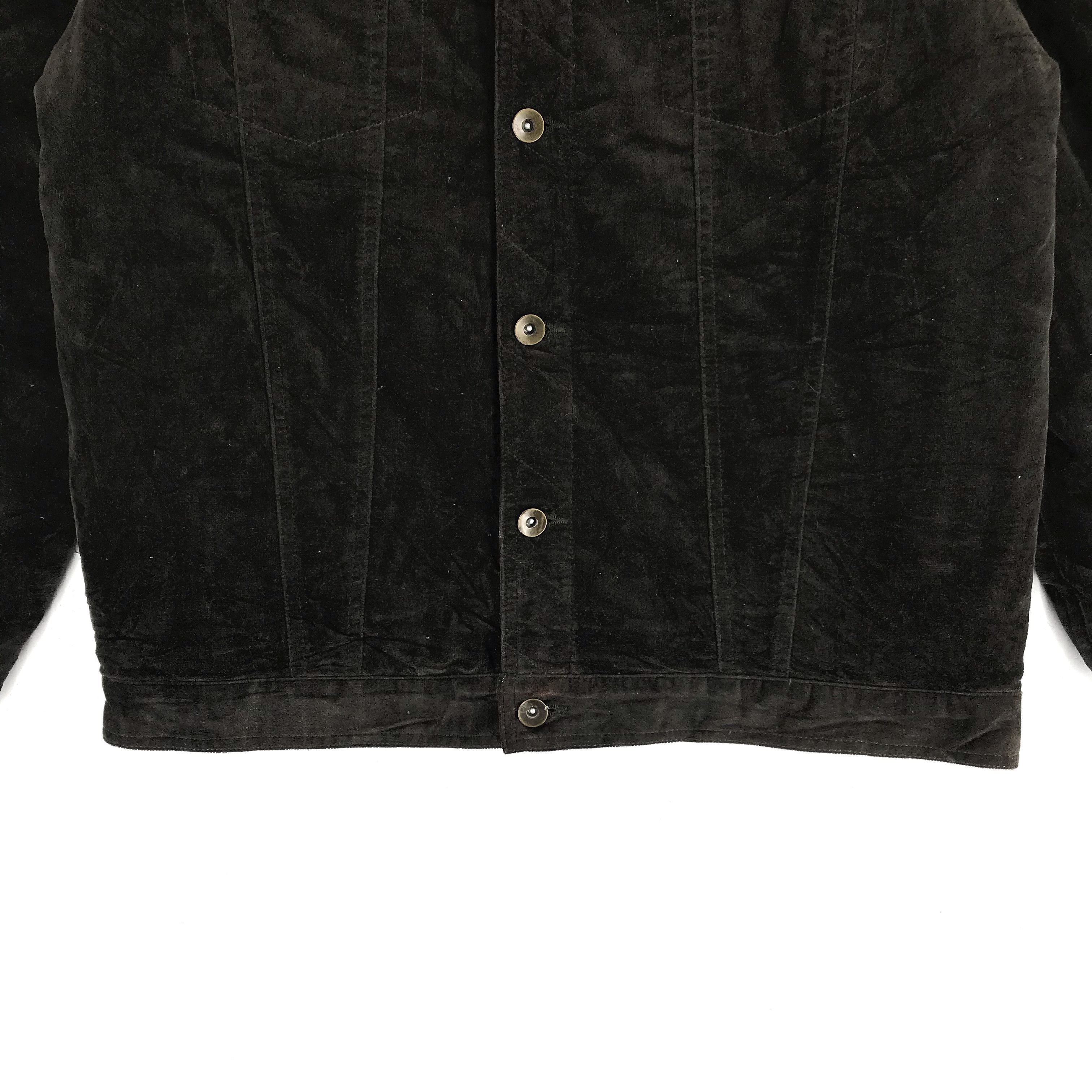 Vintage Vintage Woolrich Shearling Denim Jacket #2477-95 Size US L / EU 52-54 / 3 - 3 Thumbnail
