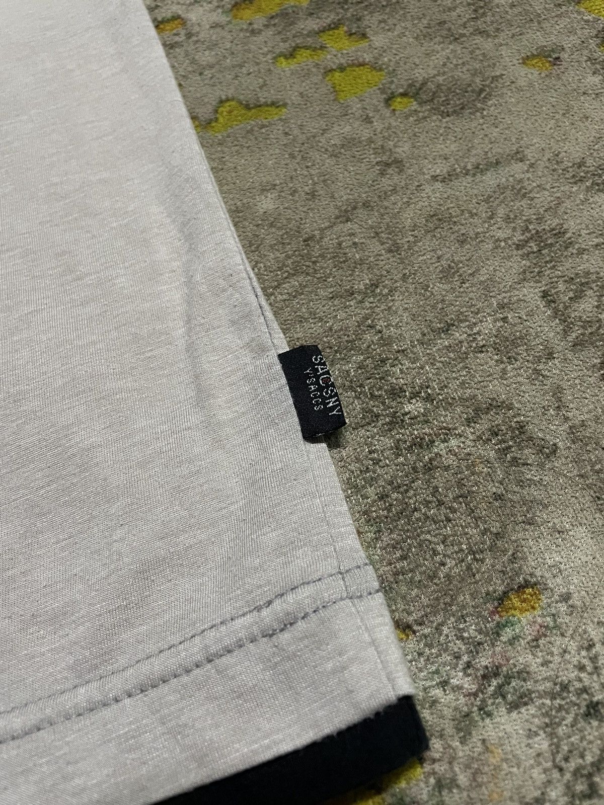 Designer × Japanese Brand × Yohji Yamamoto Yohji Yamamoto Y’Saccs Stripe Logo Tee Size US L / EU 52-54 / 3 - 5 Thumbnail