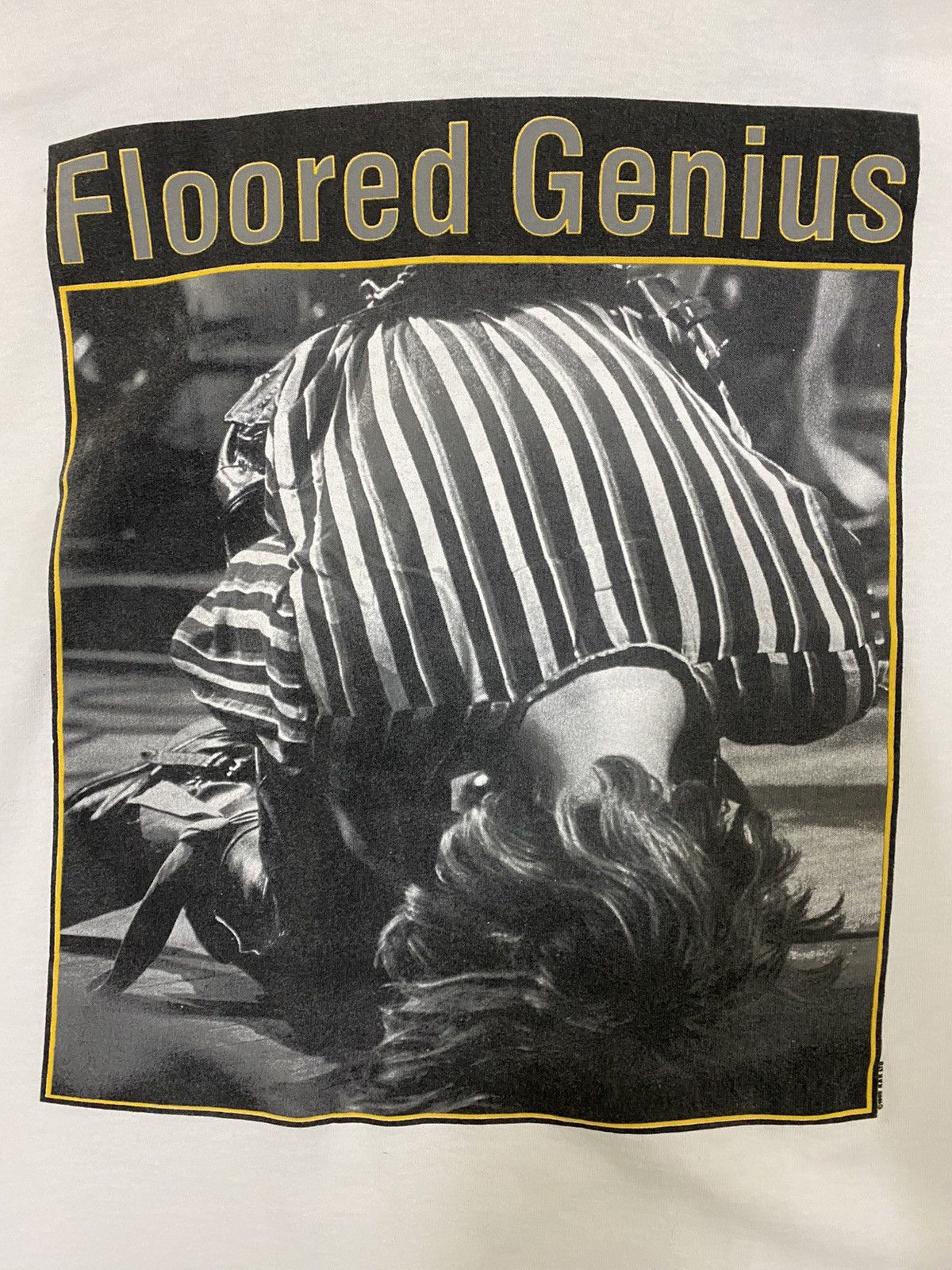 Band Tees vintage 1992 JULIAN COPE floored genius rock promo t-shirts Size US XL / EU 56 / 4 - 3 Thumbnail