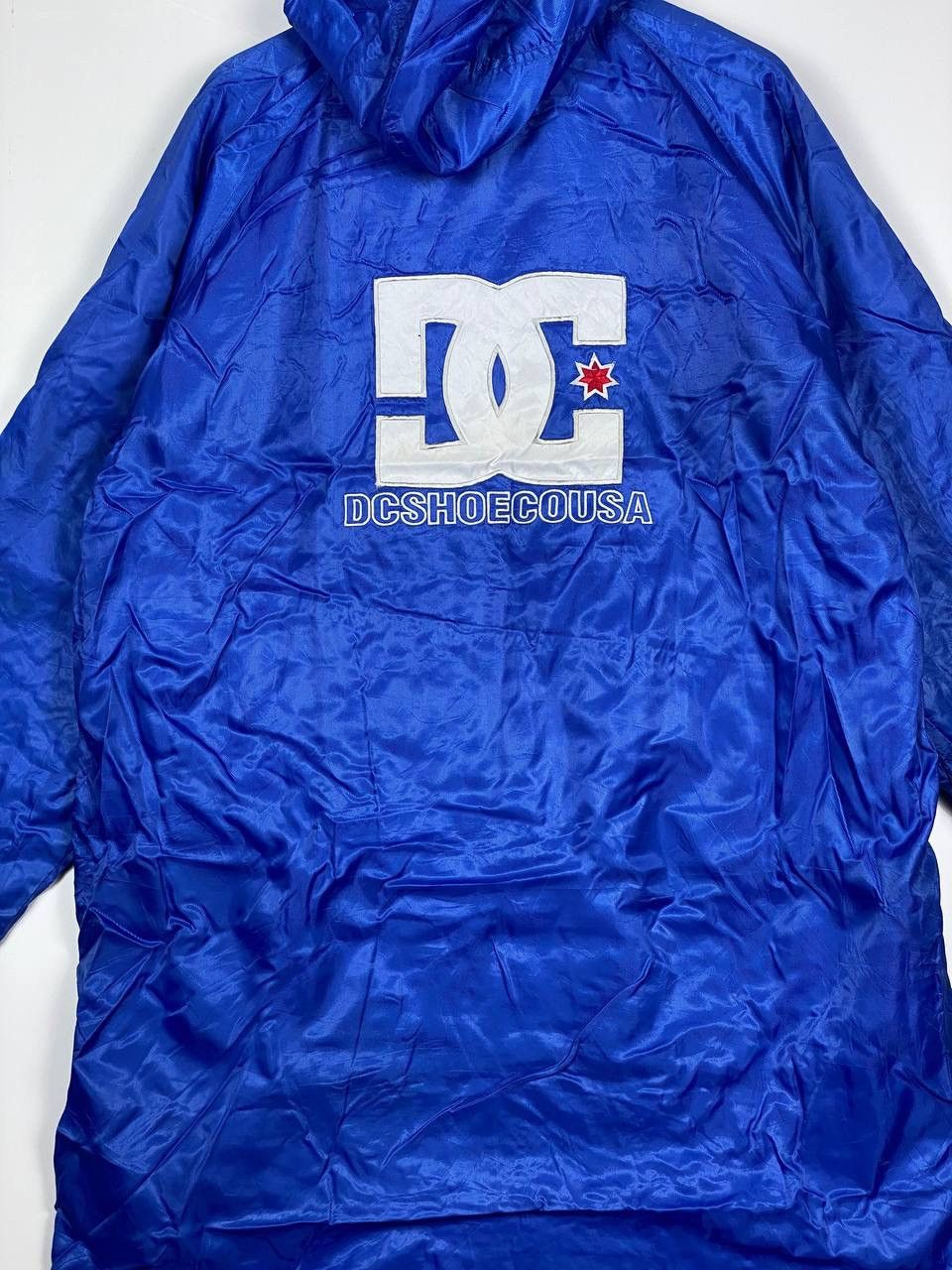 DC Vintage 90s DC Shoes Blue Hoodie Long Jacket Winter Size US XL / EU 56 / 4 - 3 Thumbnail