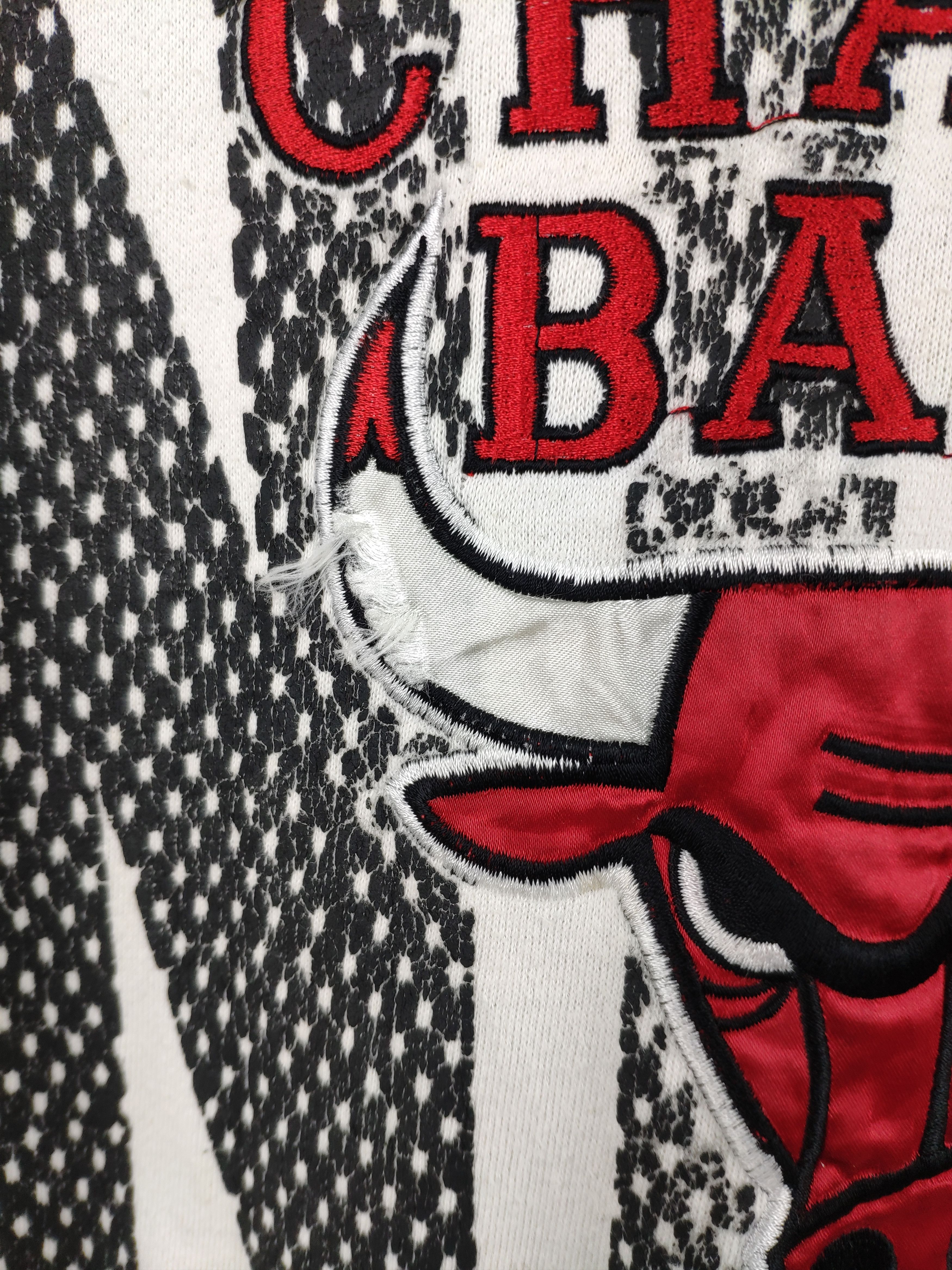 NBA × Vintage Vintage Chicago Bull Hoodie Parody Change Bull Size US XXL / EU 58 / 5 - 4 Thumbnail