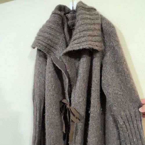 Rick Owens FW09 CRUST Long Knit Jacket Size US L / EU 52-54 / 3 - 4 Thumbnail