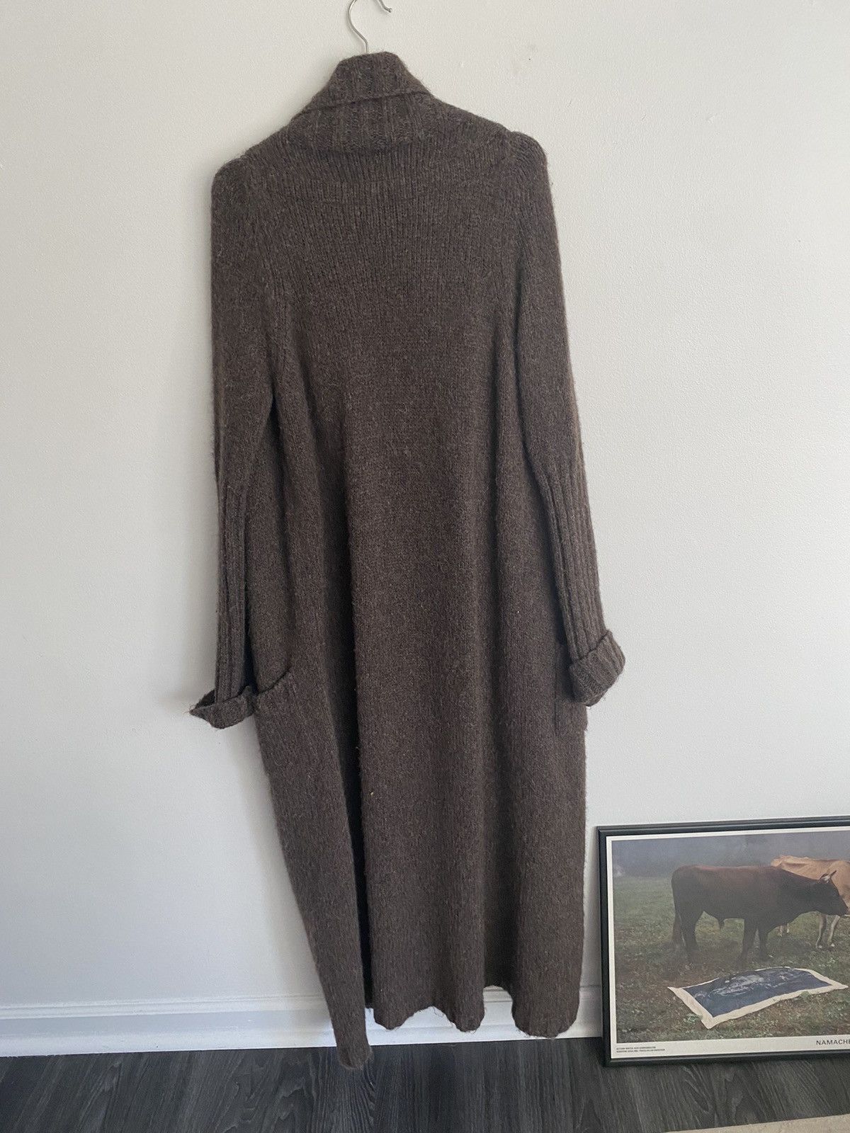 Rick Owens FW09 CRUST Long Knit Jacket Size US L / EU 52-54 / 3 - 5 Thumbnail