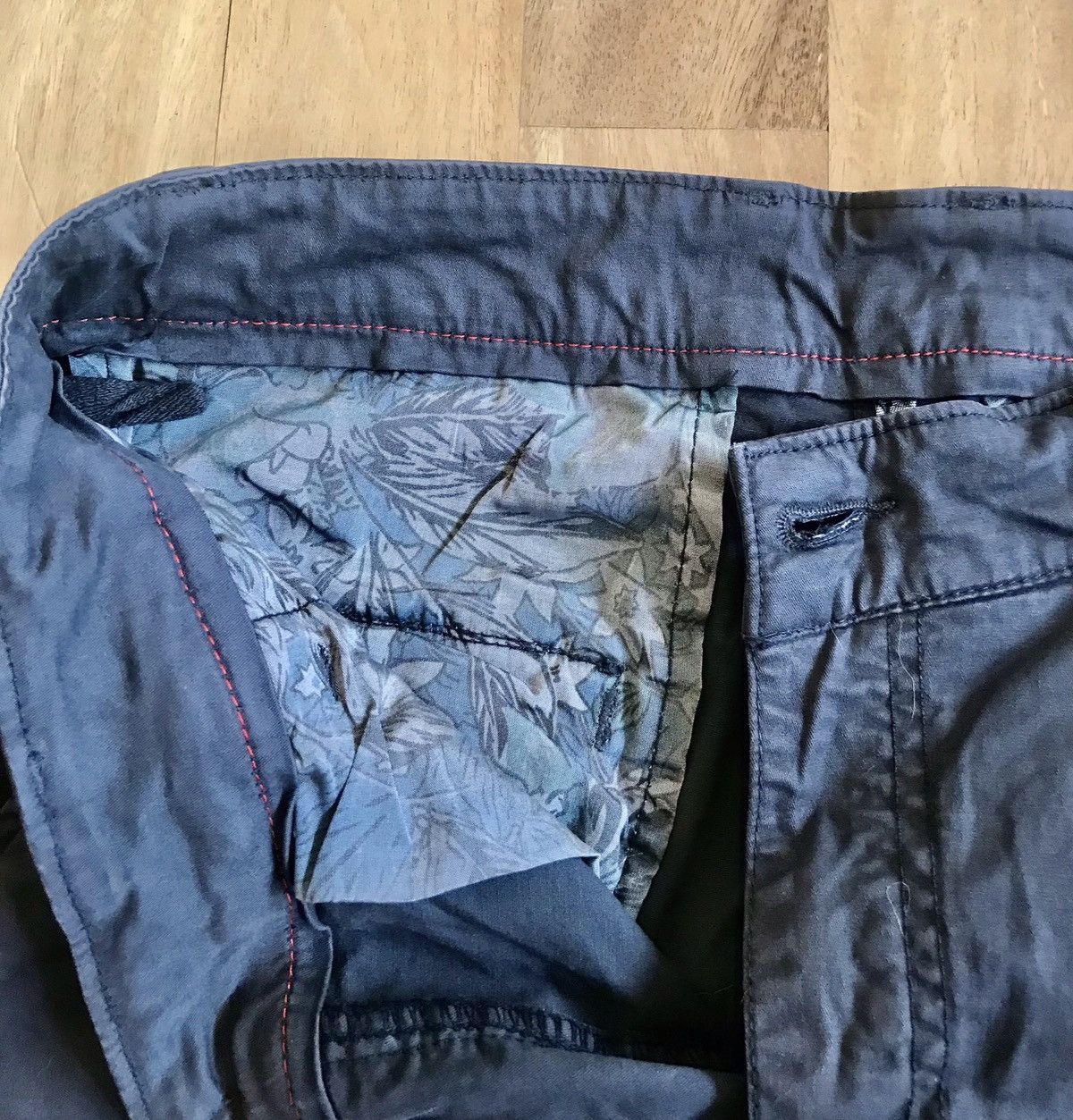 Vintage Vintage Jogger Style Grey Cargo Pants 29w Size US 29 - 4 Thumbnail
