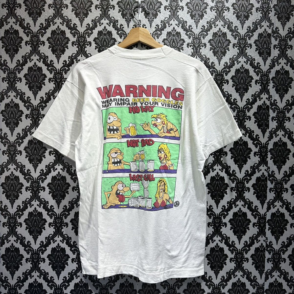 Vintage Party On Activewear Beer Tshirt Single Stitch ❗️