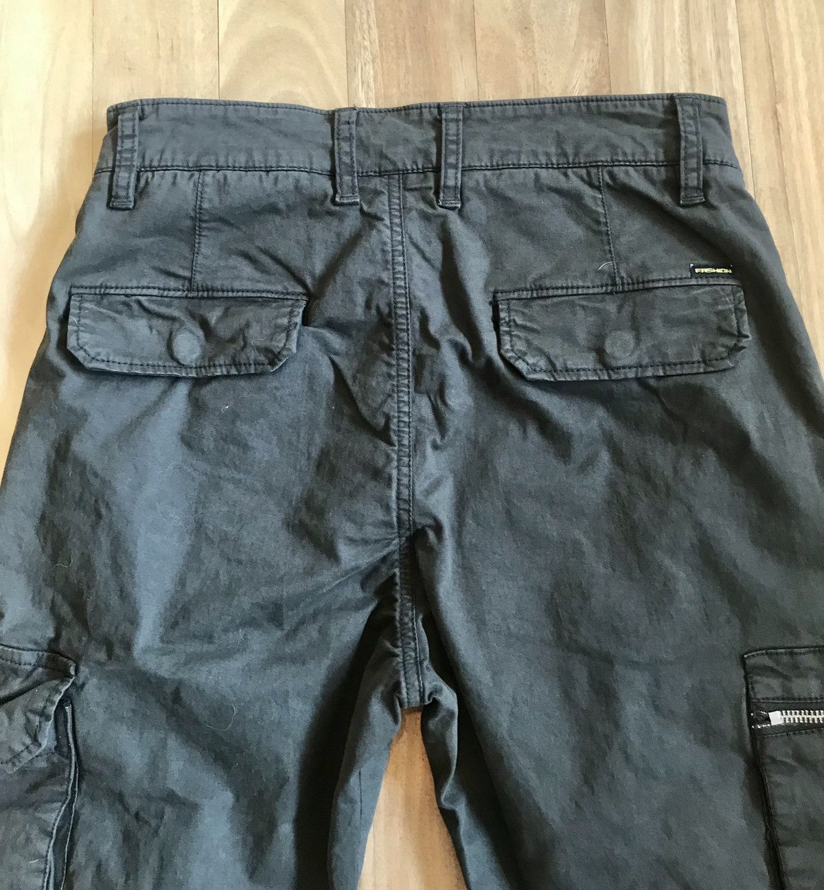 Vintage Vintage Jogger Style Dark Olive Cargo Pants 28w Size US 28 / EU 44 - 6 Thumbnail