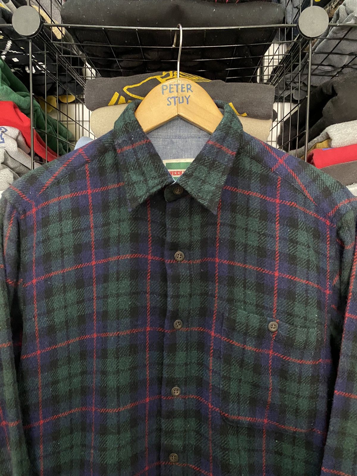 Flannel × Japanese Brand Week End Flannel Jacket Size US M / EU 48-50 / 2 - 2 Thumbnail