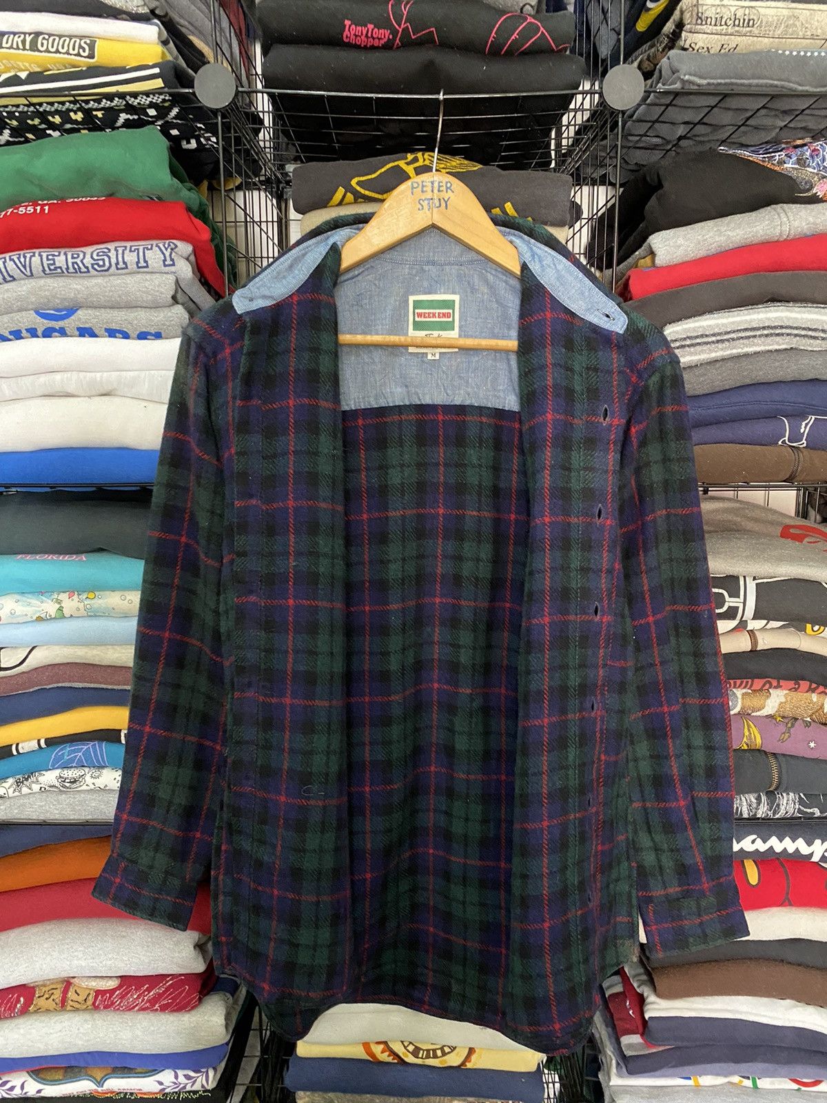 Flannel × Japanese Brand Week End Flannel Jacket Size US M / EU 48-50 / 2 - 6 Thumbnail